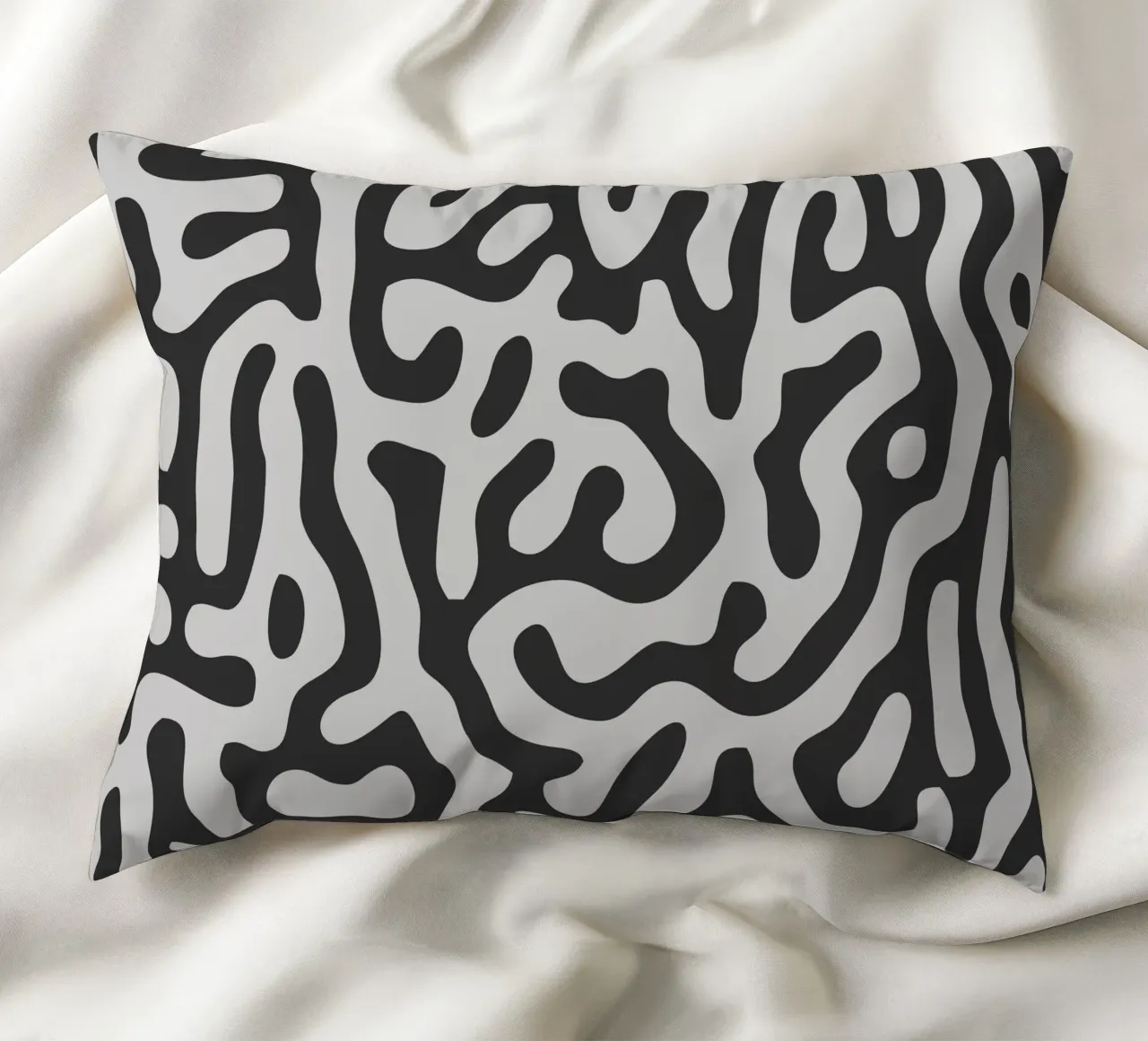 Labirinto di linee cuscino da Artezza