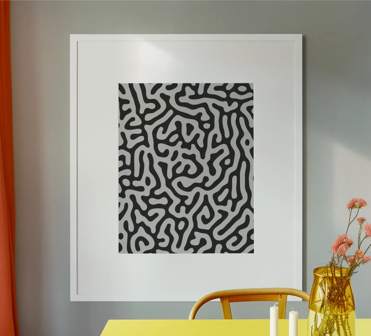 Labirinto di linee carta hahnemühle da Artezza