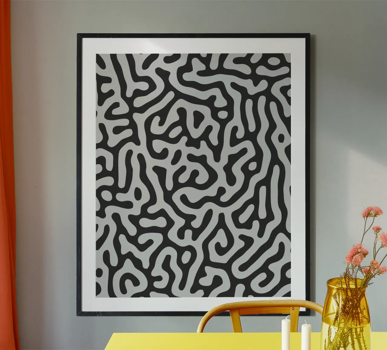 Labirinto di linee carta hahnemühle da Artezza