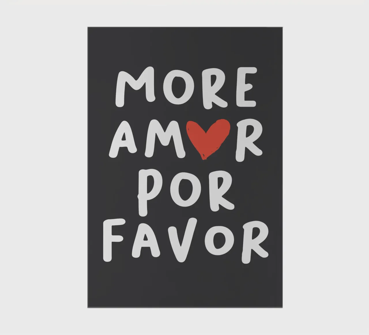 More Love Please notebook by Artezza