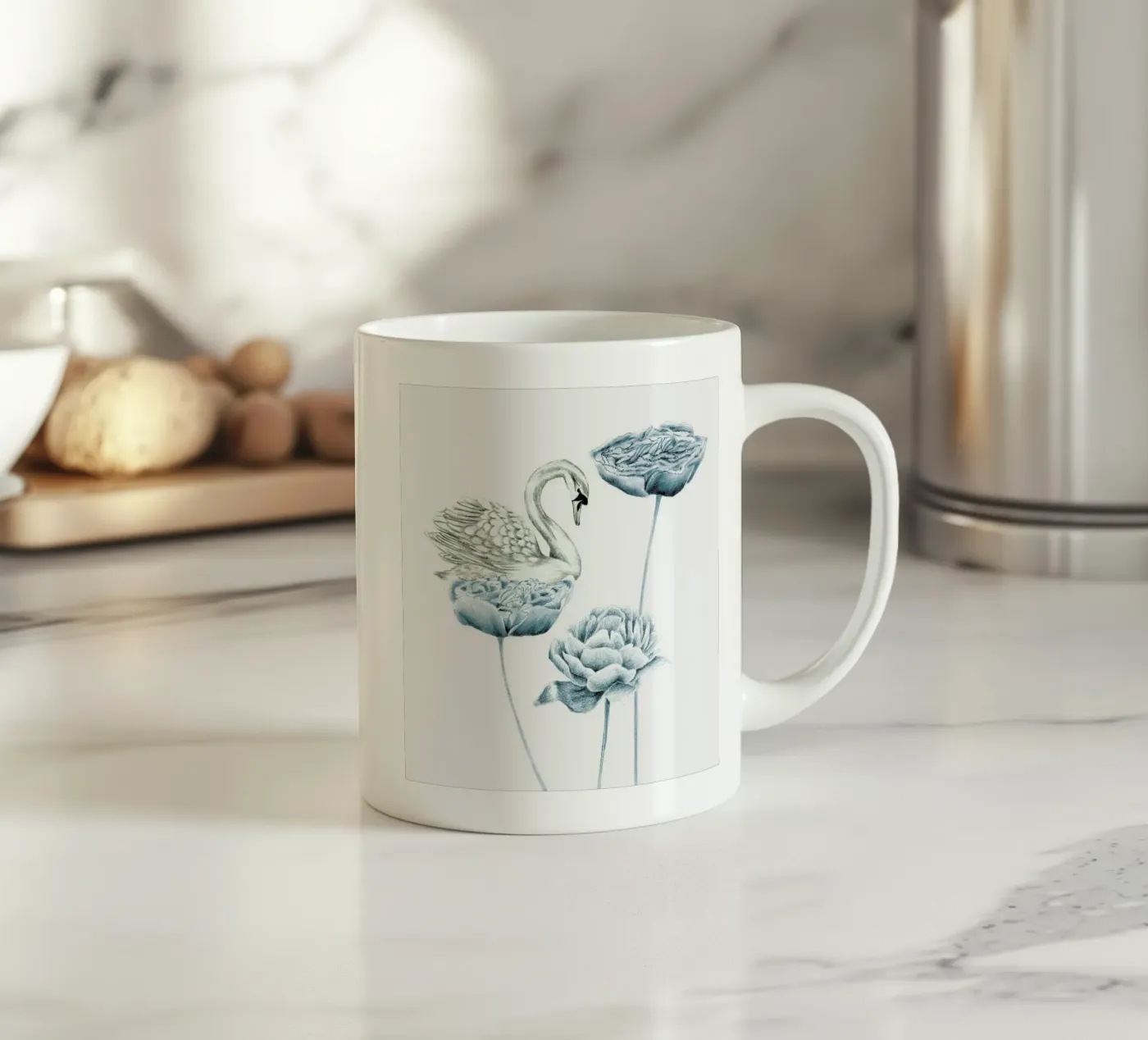 April ceramic mug by youdesignme