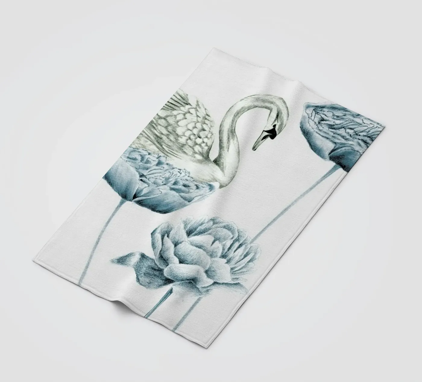 April fleece blanket by youdesignme