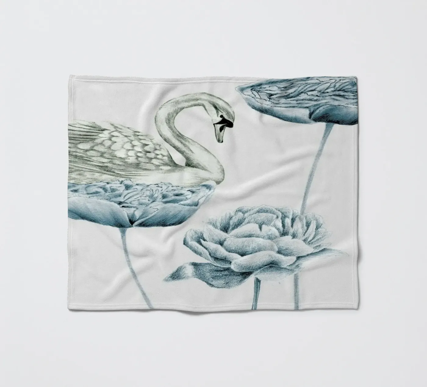 April fleece blanket by youdesignme