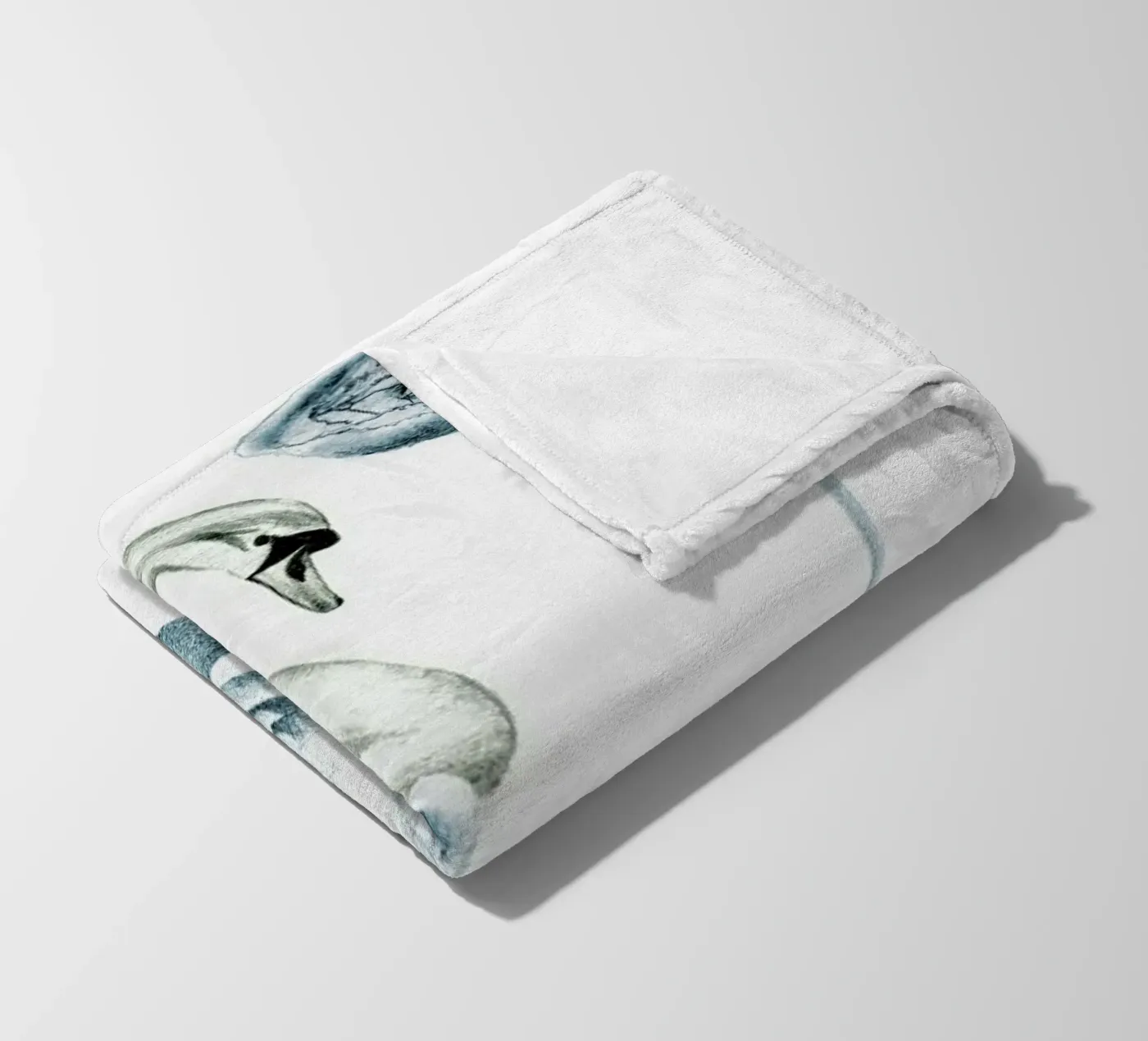 April fleece blanket by youdesignme