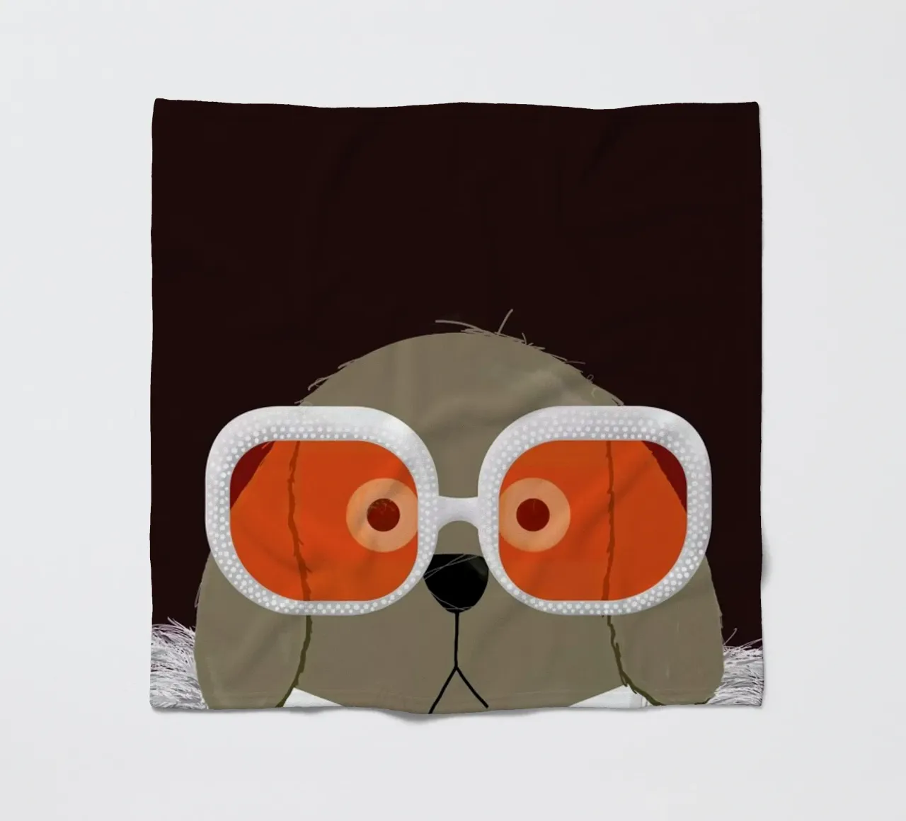 Dog Elton coperta in pile da Doozal