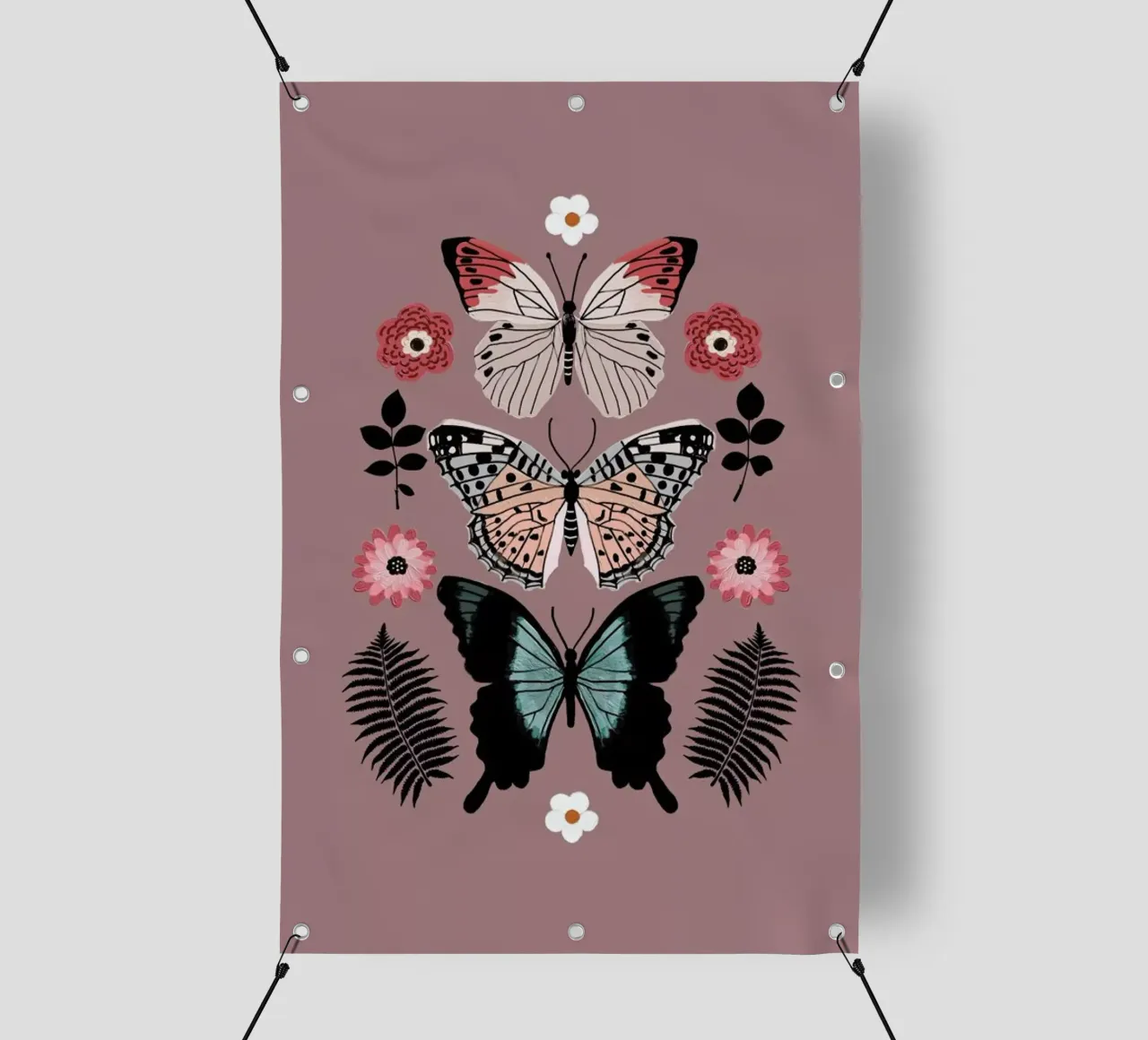 Butterflies Totem2 telo in pvc da cafelab