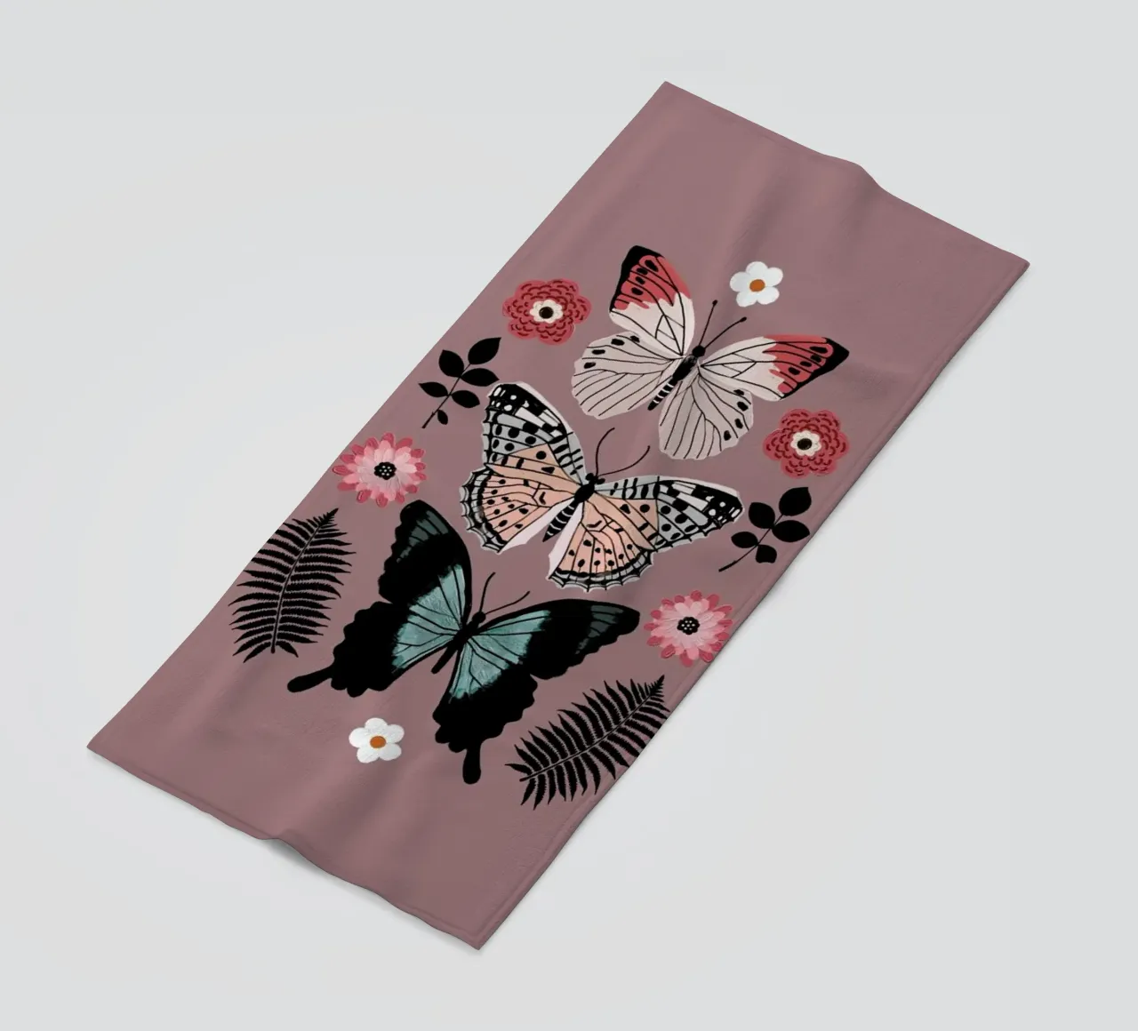 Butterflies Totem2 telo mare da cafelab