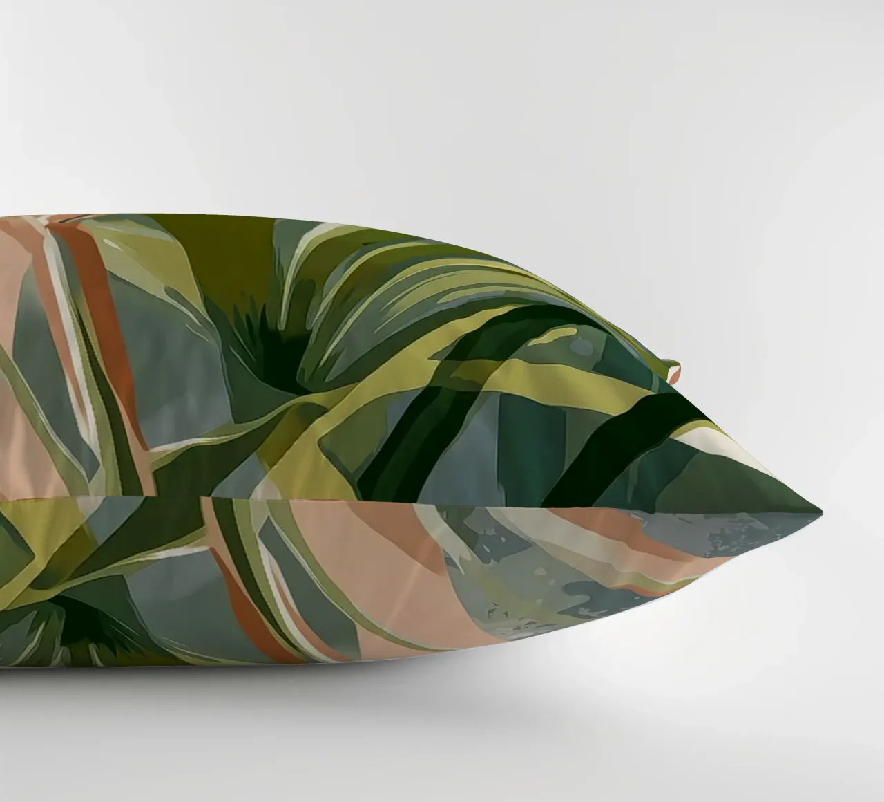 Foglie di palma astratte moderne cuscino da Studio Verde
