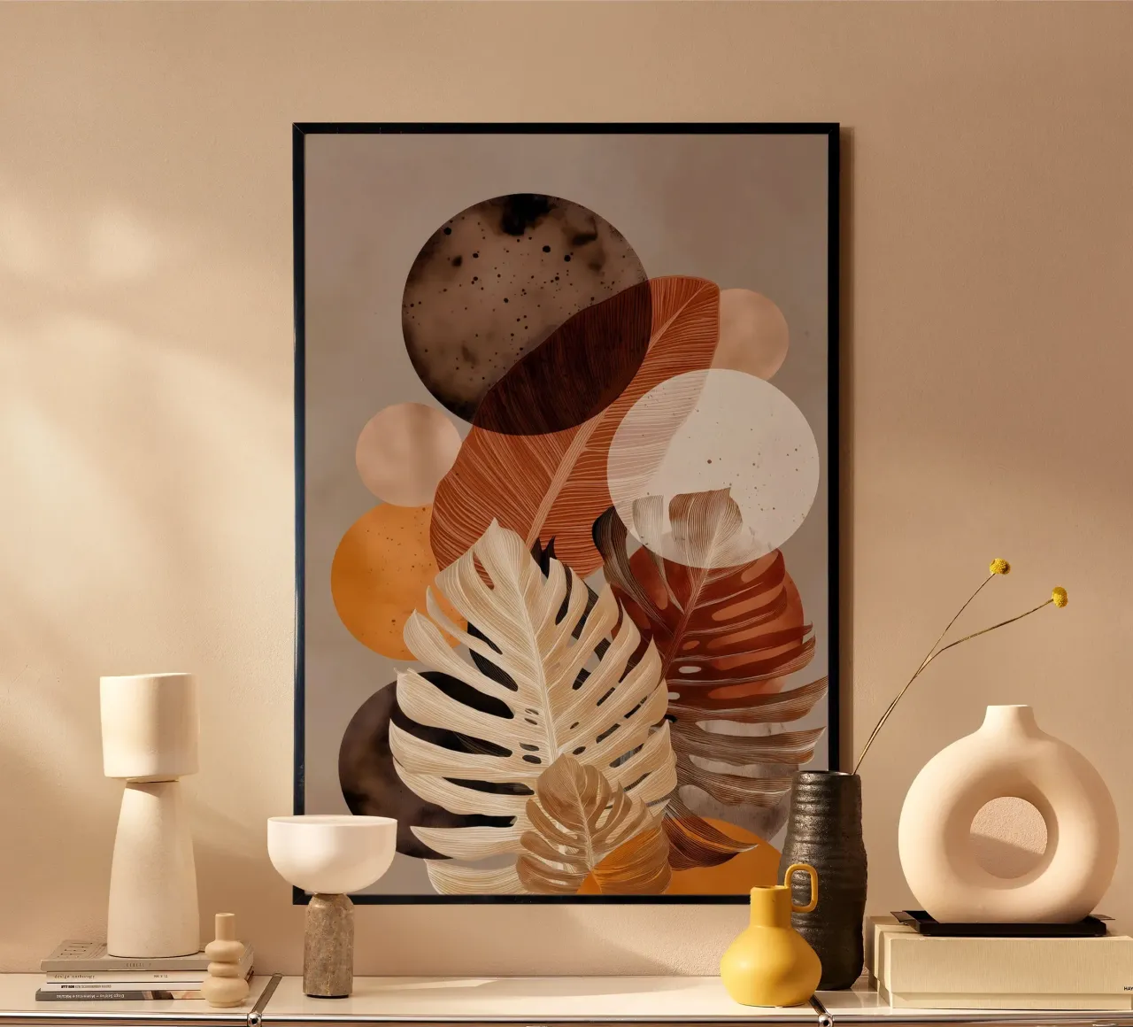 Monstera arte botanica poster da Studio Verde