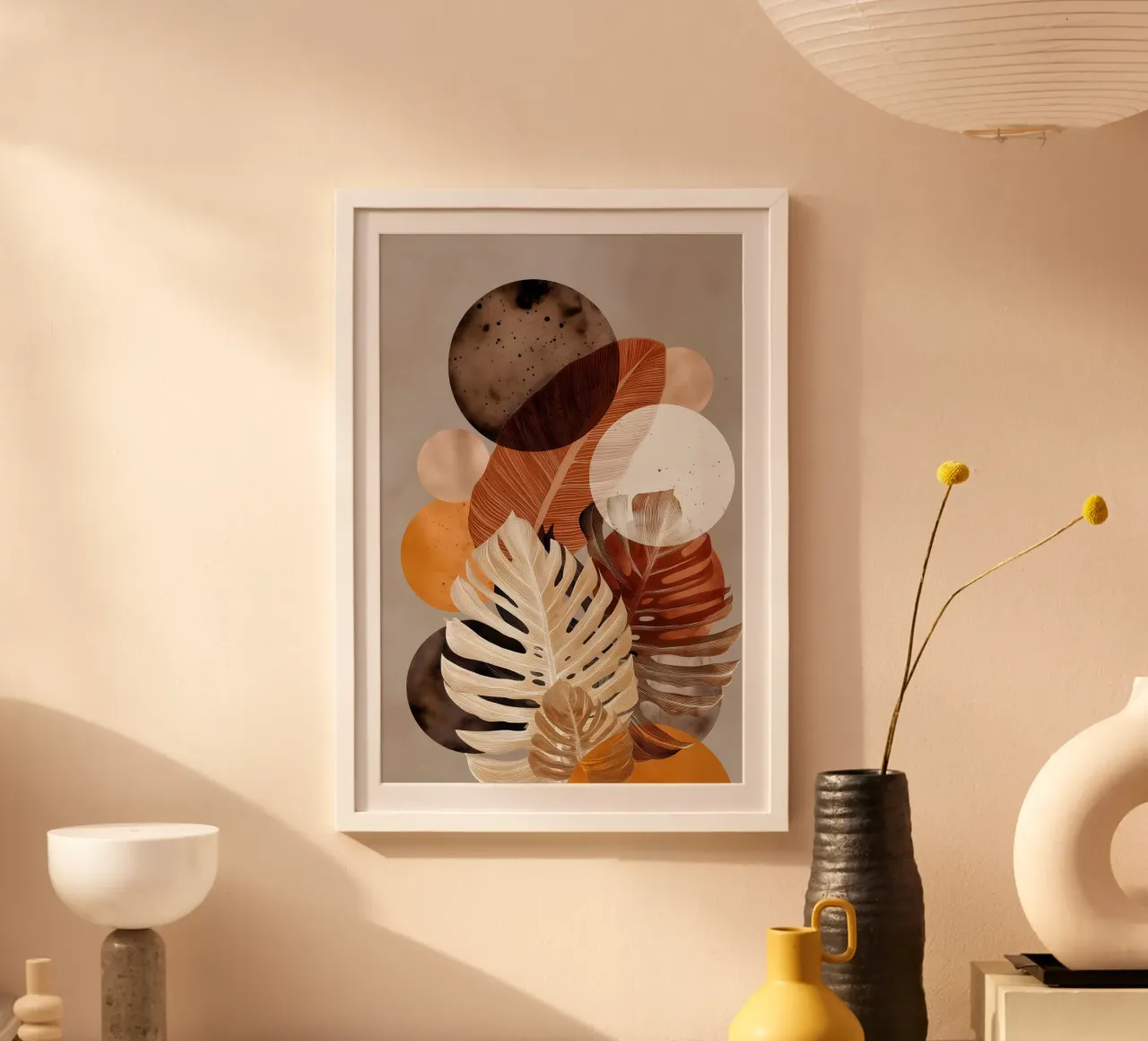 Monstera arte botanica poster da Studio Verde