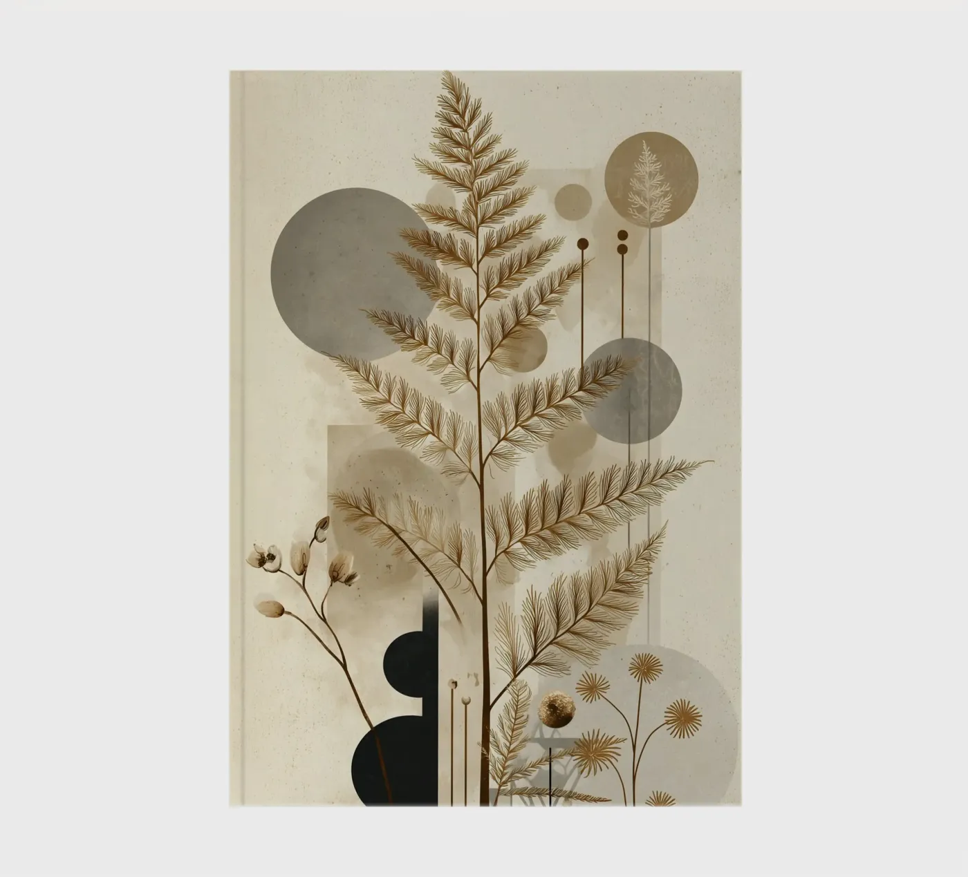 Fern Botany Art notebook by Studio Verde