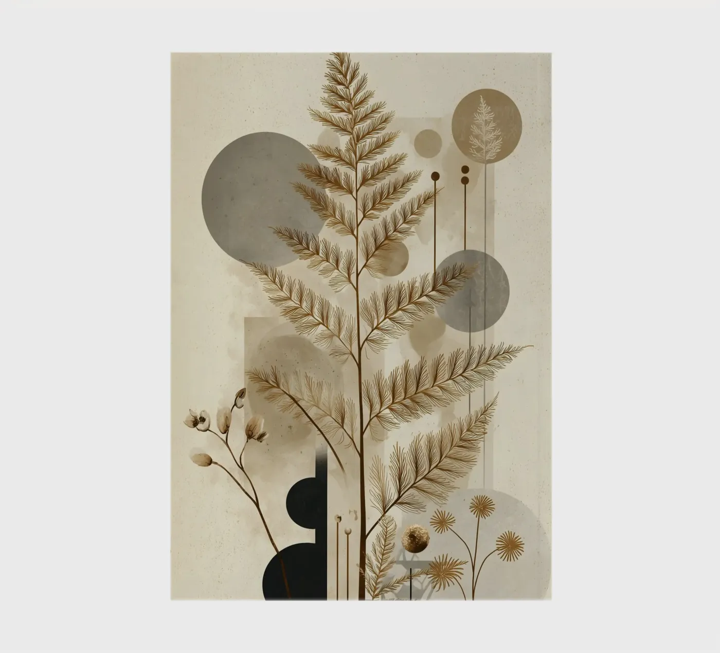 Fern Botany Art notebook by Studio Verde