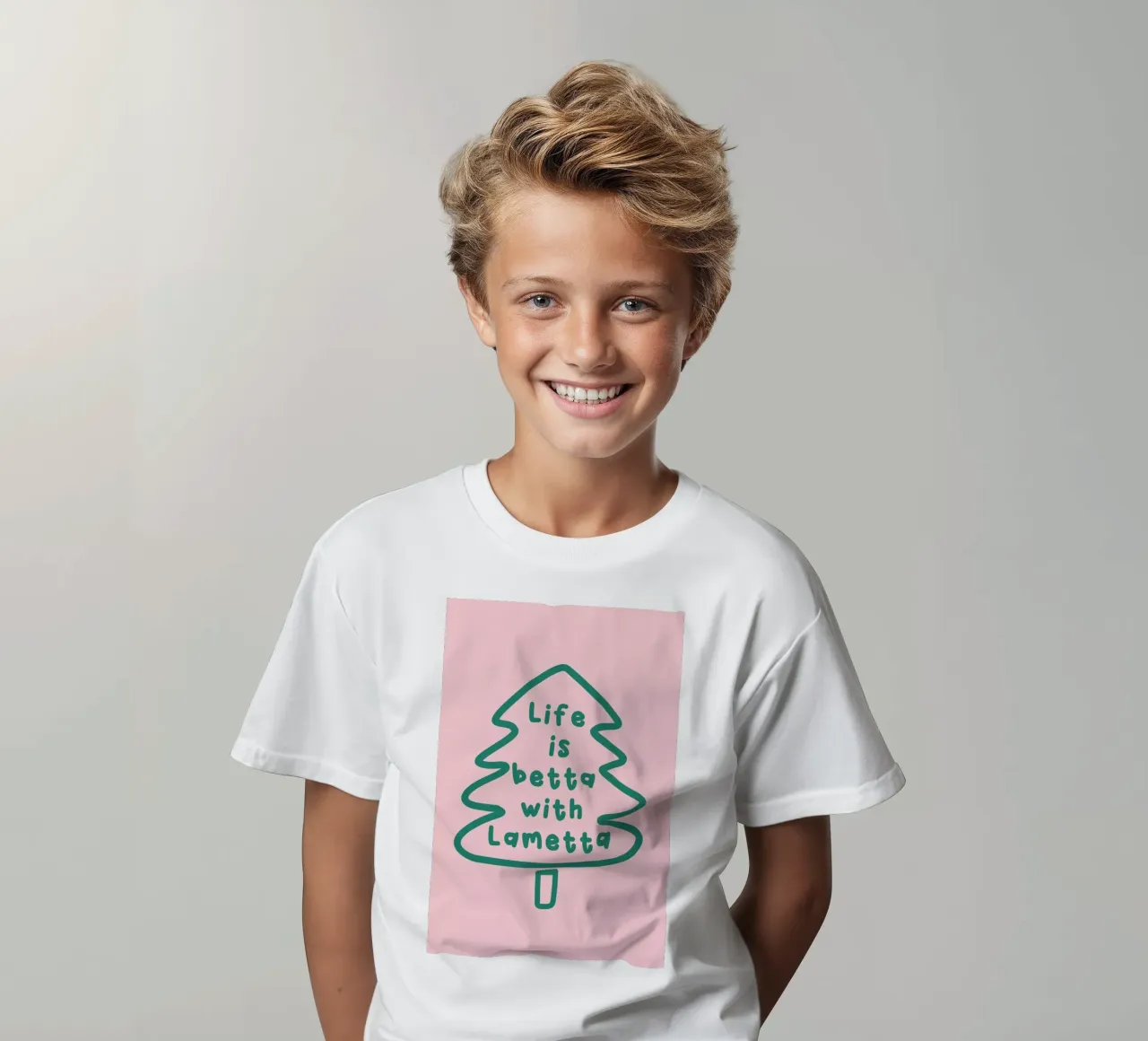 Lametta t-shirt bambini da XOXO Arte