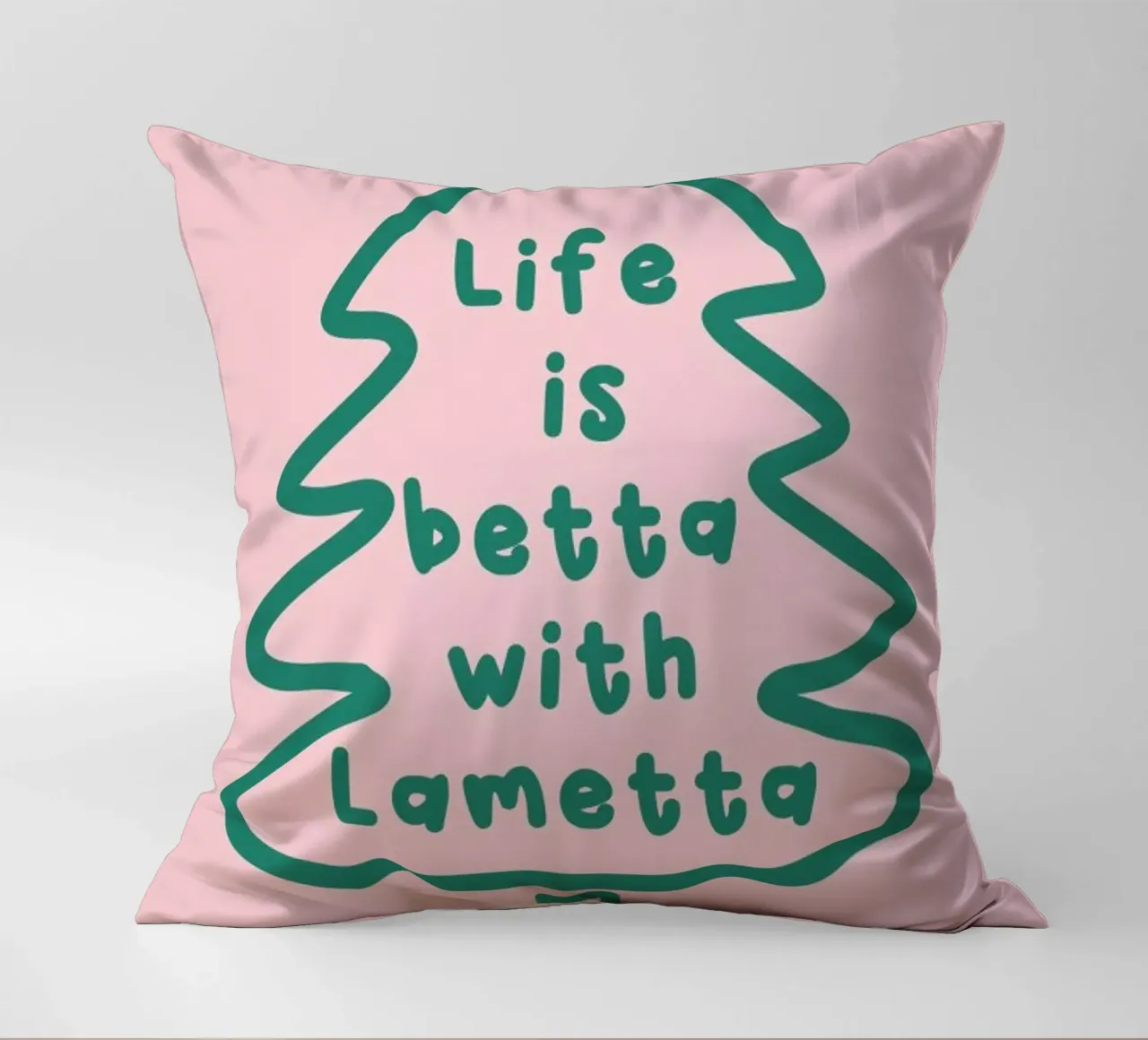 Lametta cuscino da XOXO Arte