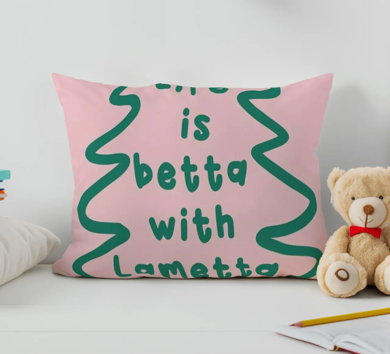 Lametta cuscino da XOXO Arte