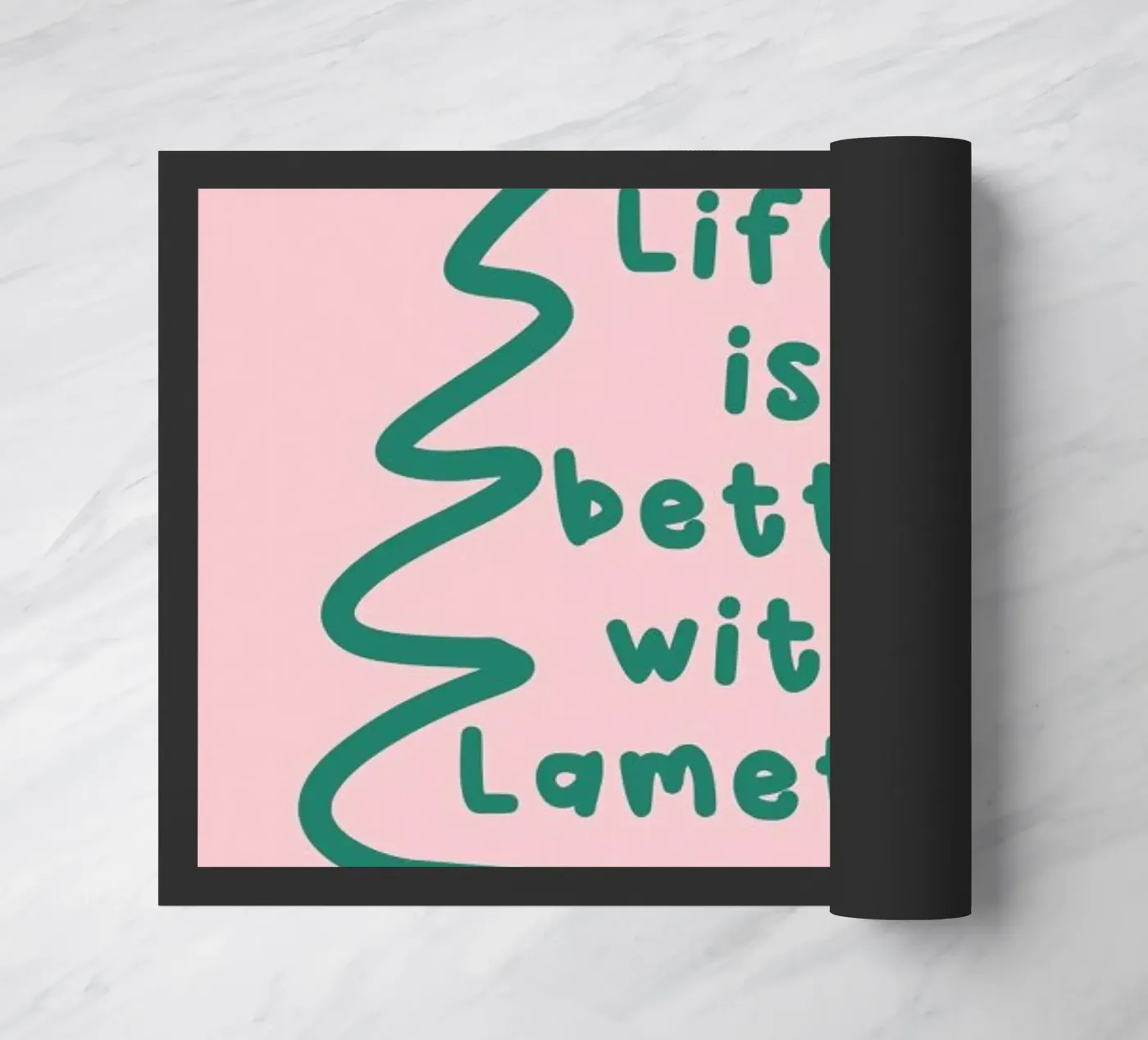 Lametta deurmat van XOXO Arte