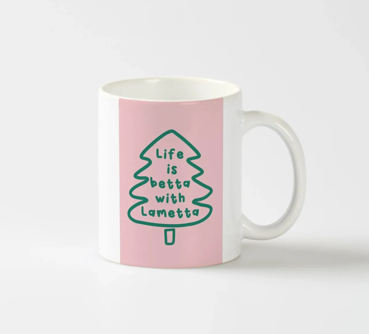 Lametta tazza in ceramica da XOXO Arte