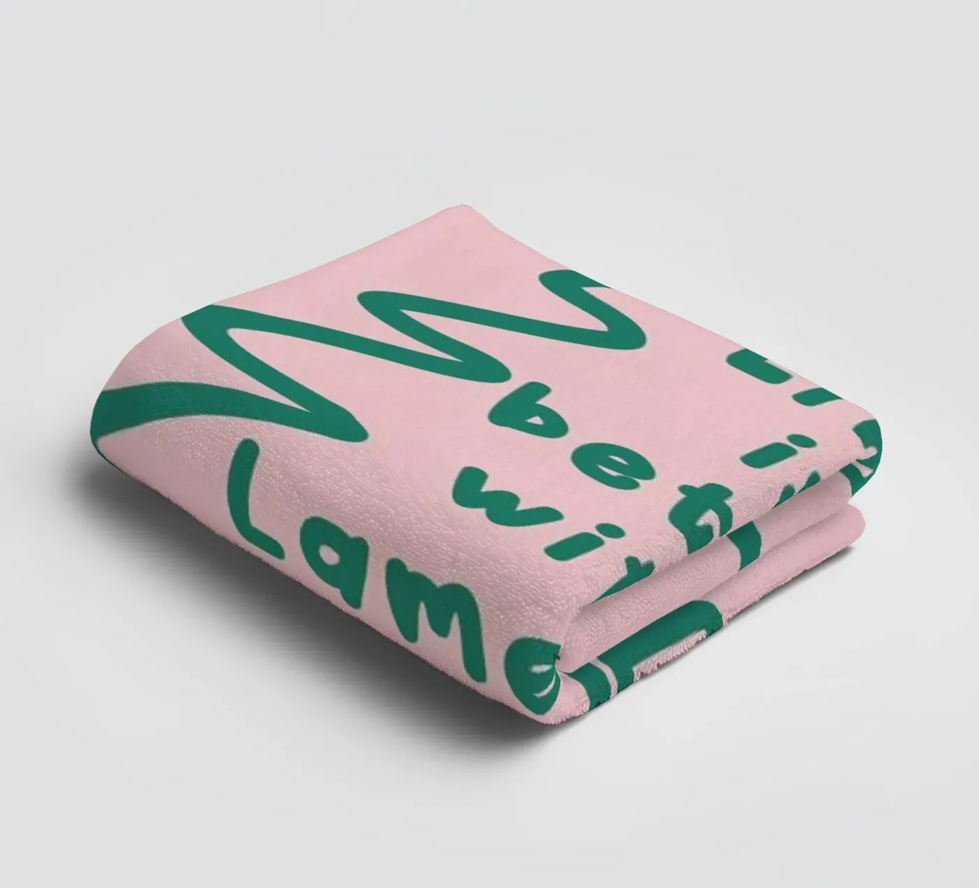 Lametta badhanddoek van XOXO Arte