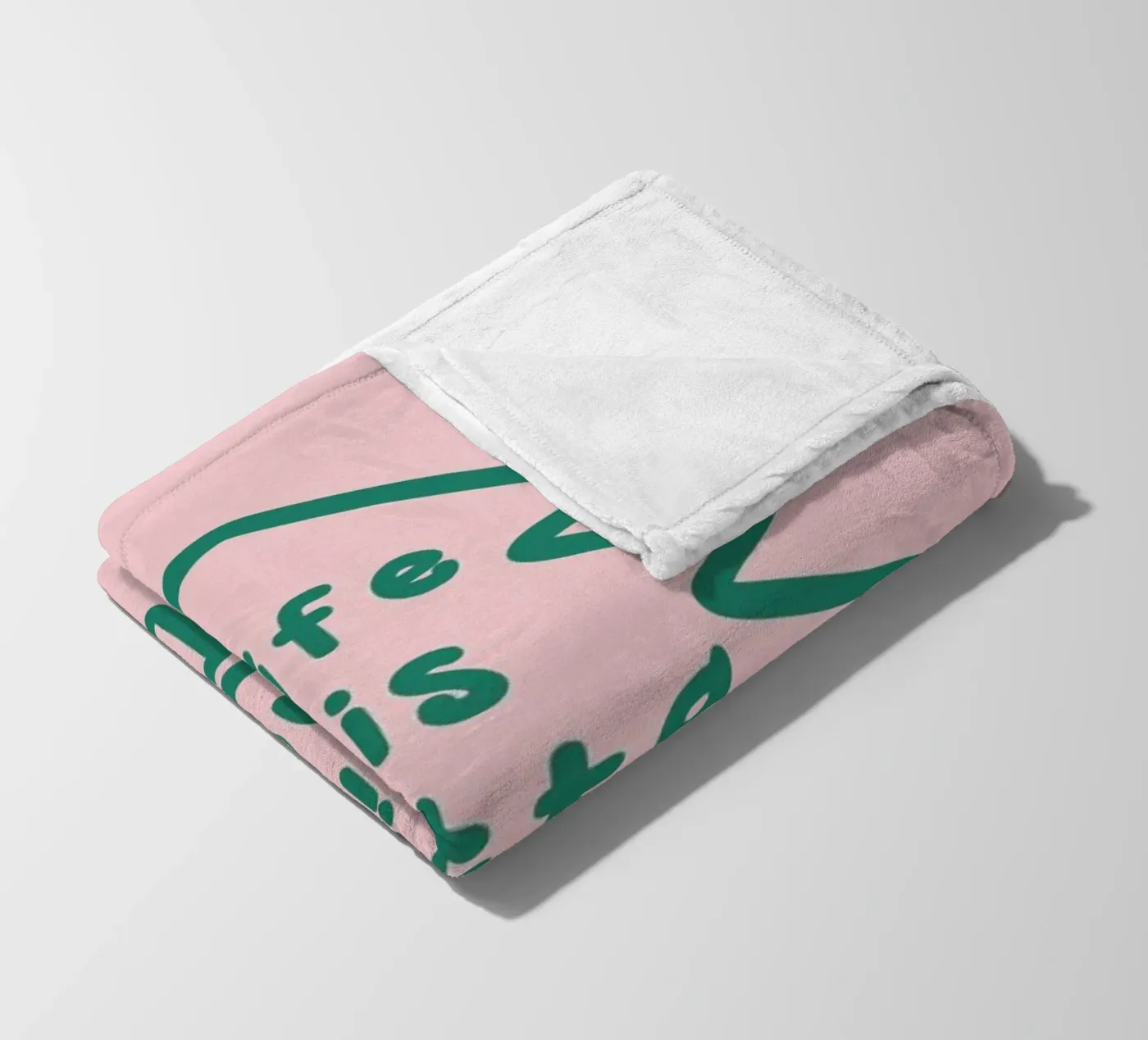 Lametta fleece blanket by XOXO Arte