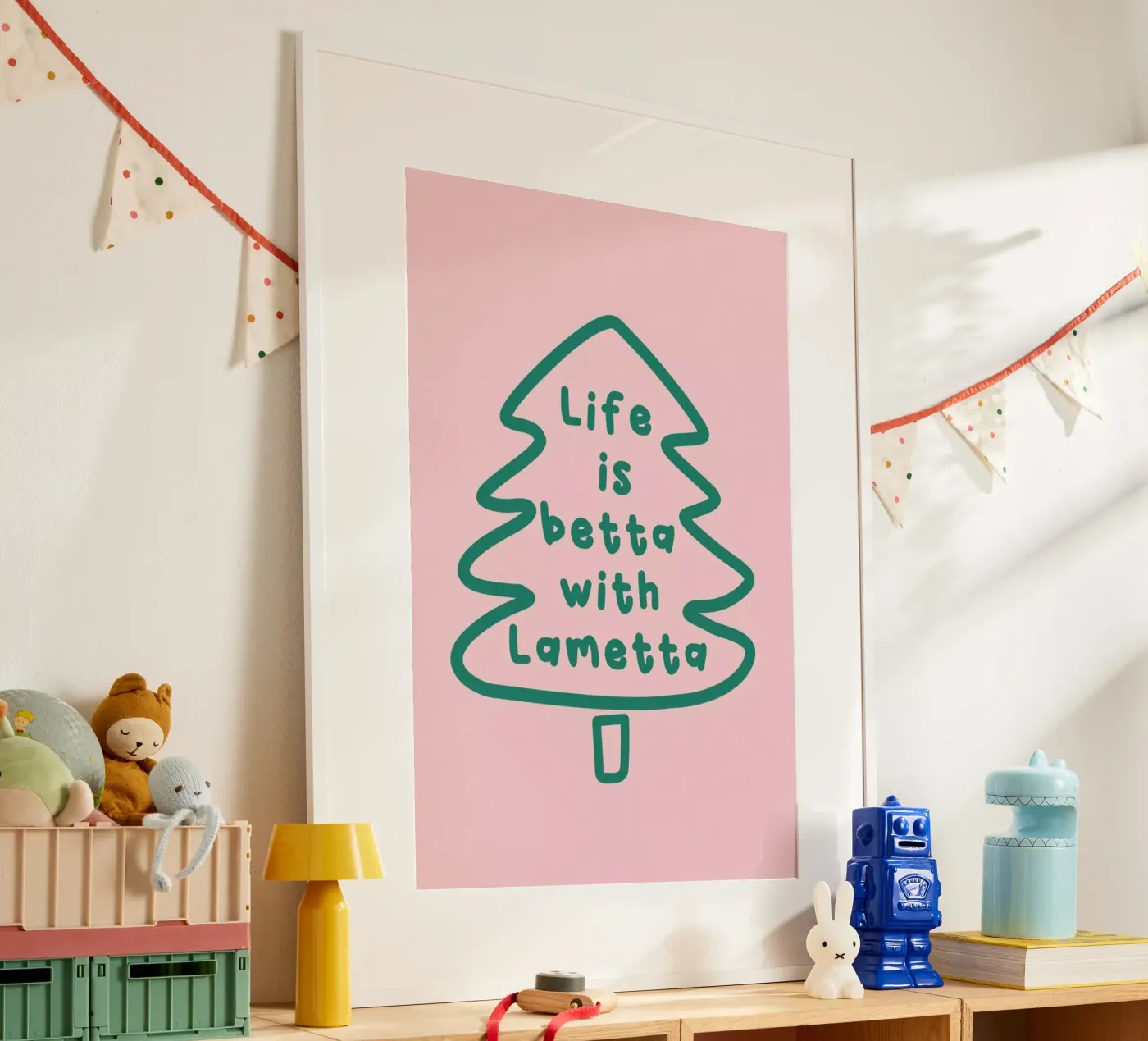 Lametta poster de XOXO Arte