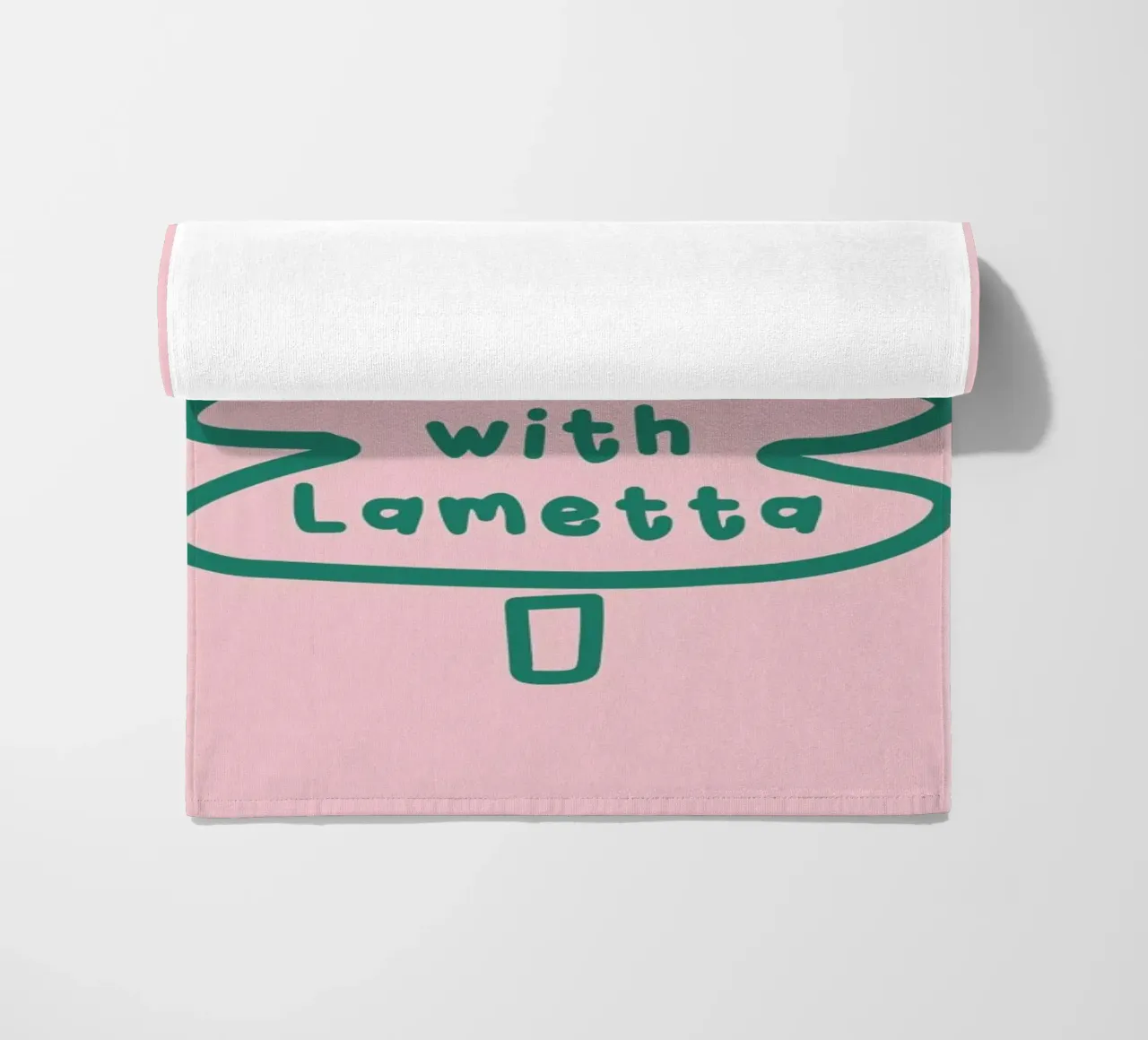 Lametta beach towel by XOXO Arte
