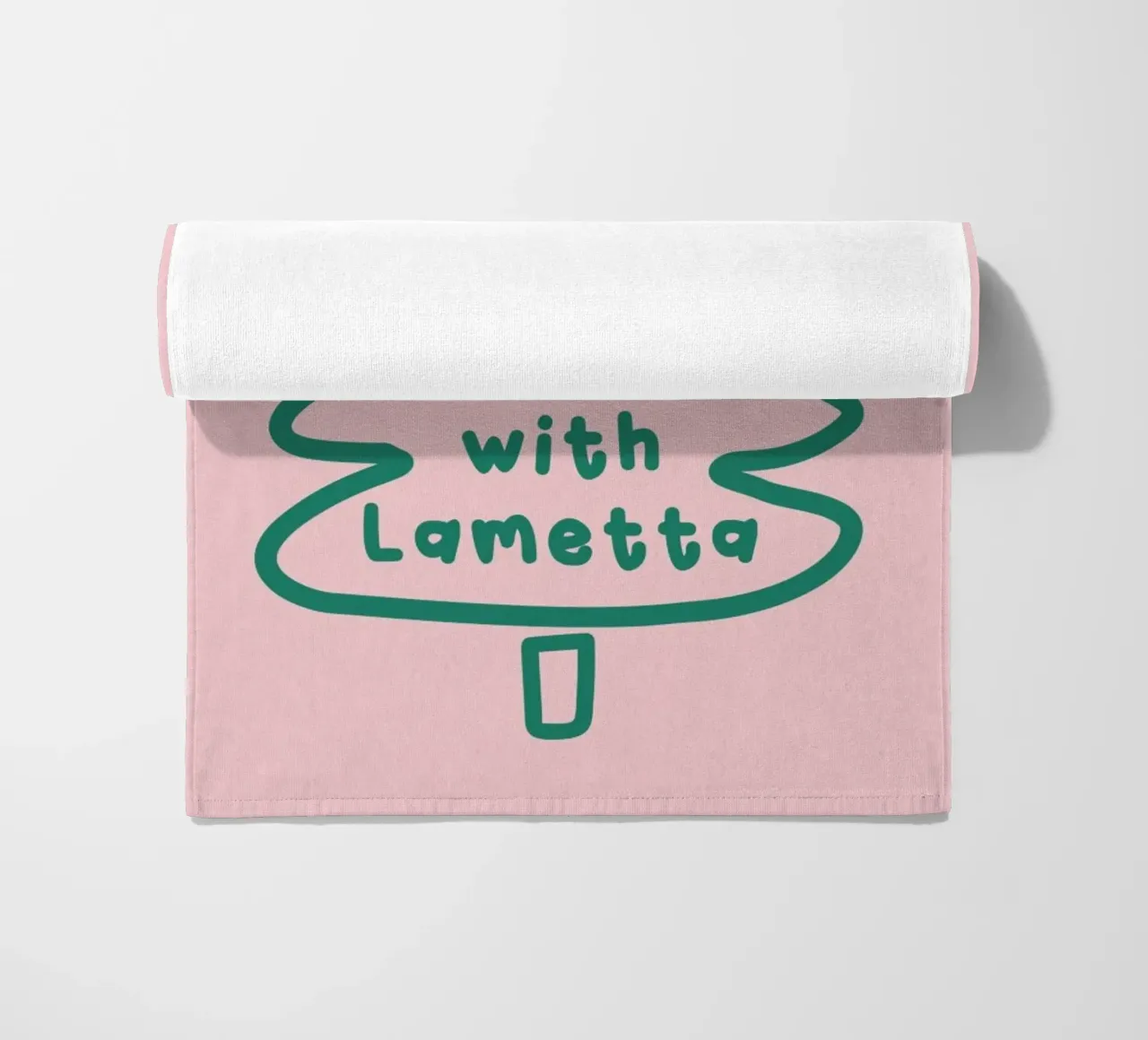 Lametta beach towel by XOXO Arte