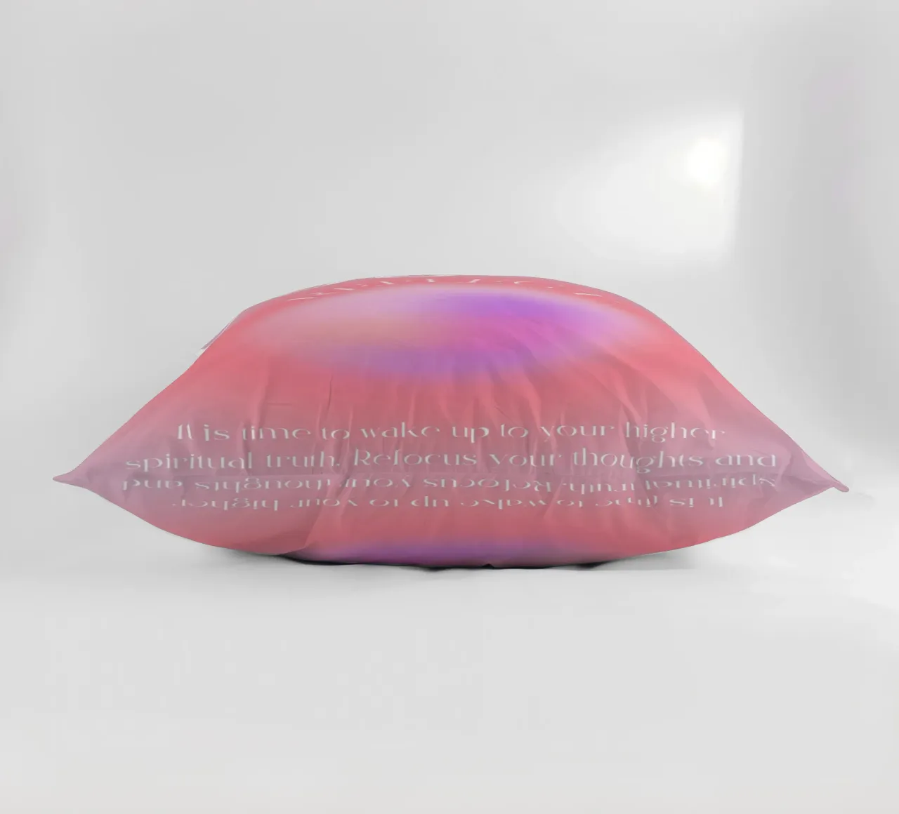 Angelo n. 666 Riflesso Rosa Viola Aura Gradiente Arte cuscino da homdeco