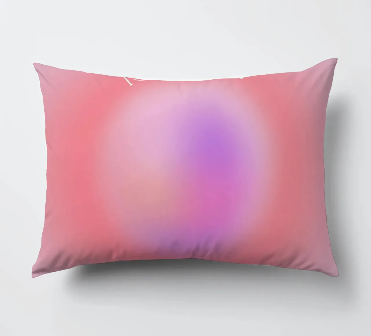 Angelo n. 666 Riflesso Rosa Viola Aura Gradiente Arte cuscino da homdeco