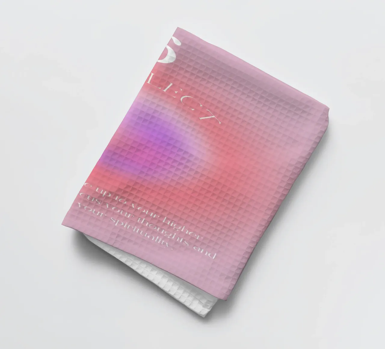 Angelo n. 666 Riflesso Rosa Viola Aura Gradiente Arte canovaccio da cucina da homdeco