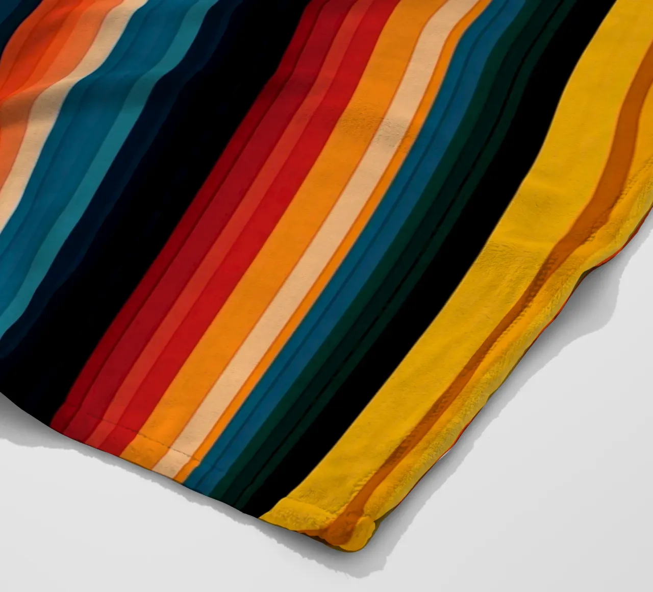 Codice a barre dell'anima | Strisce verticali retrò coperta in pile da Autofocus