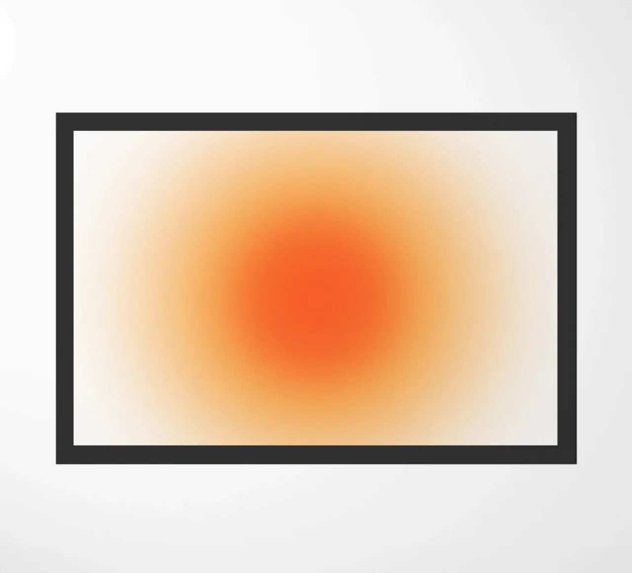 "Passione" Coltivate la vostra passione Aura Gradient Art zerbino da homdeco