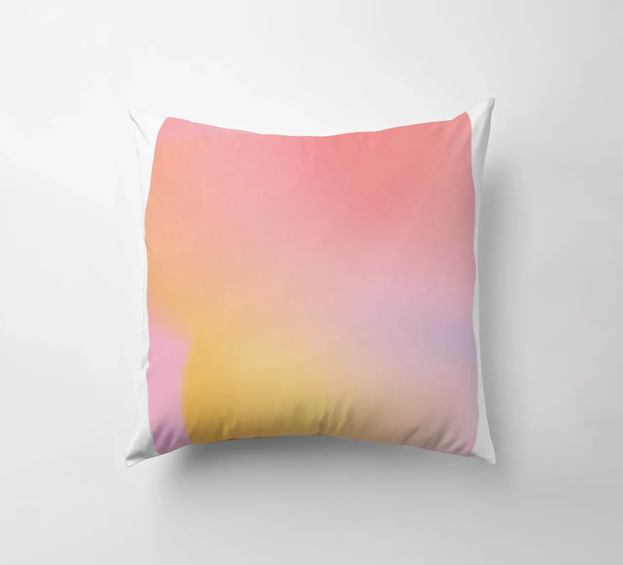 "Energia divina" Aura Rosa Giallo Gradiente Poster 2023 cuscino da homdeco