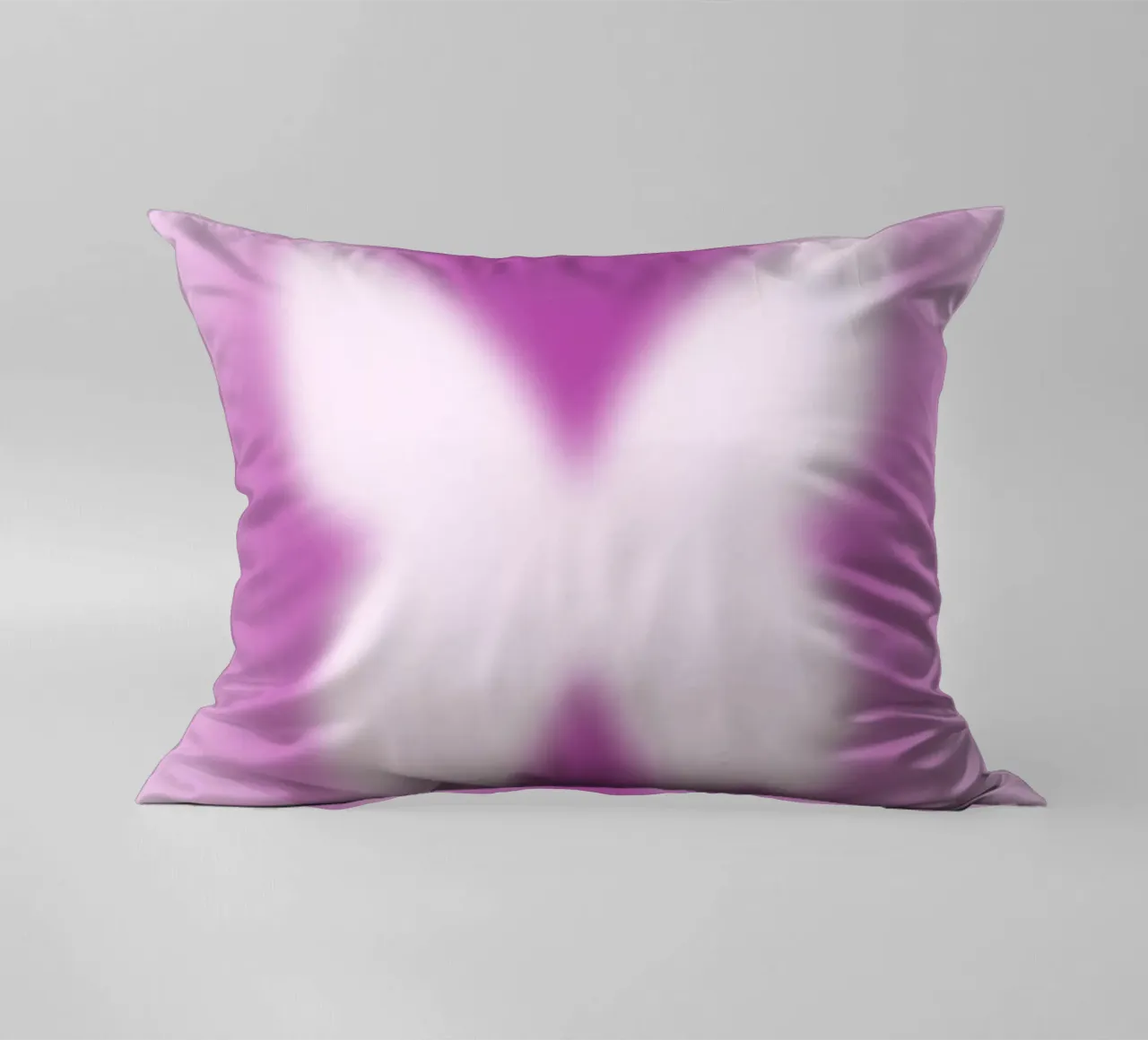 Poster artistico astratto rosa Butterfly Aura Gradient cuscino da homdeco
