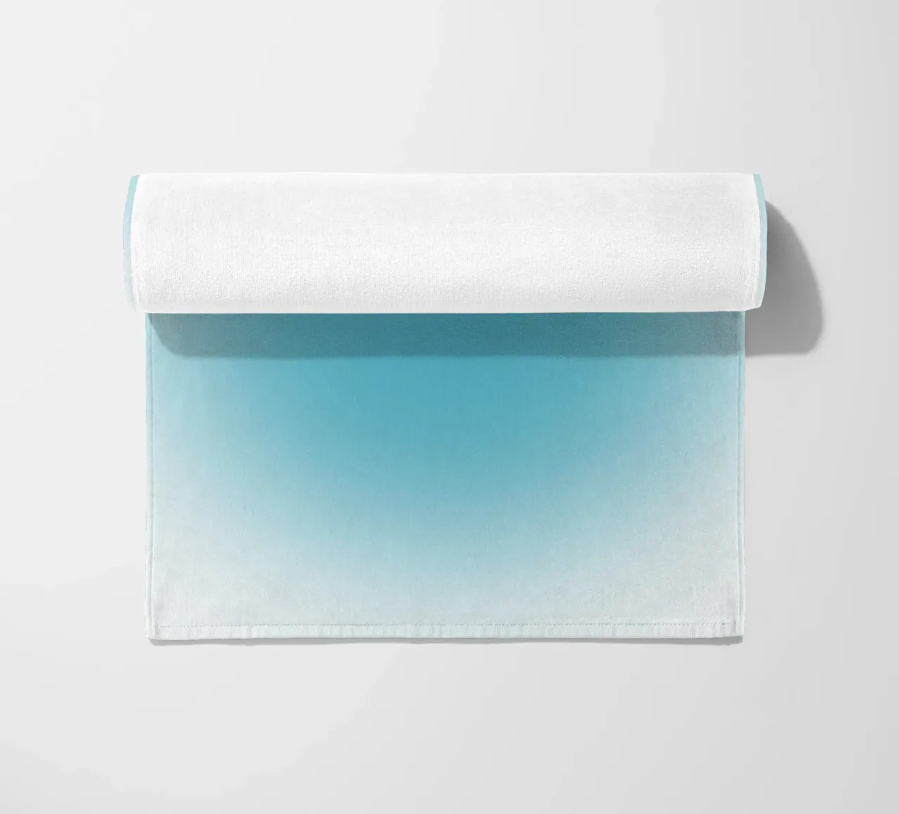 Poster astratto sereno oceano blu aura gradiente telo mare da homdeco