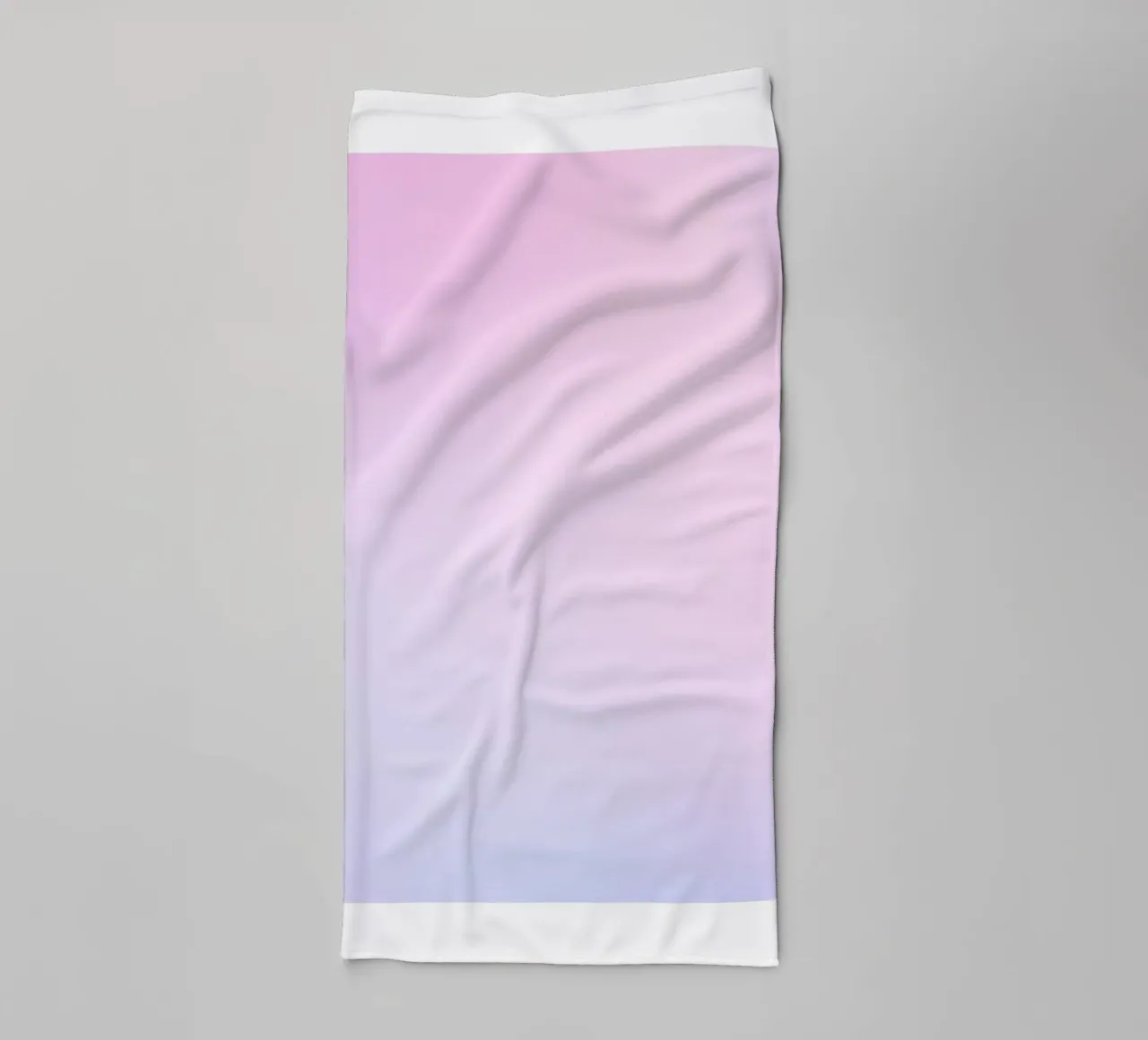 Verträumtes Pastell Rosa & Lavendel Gradient Abstraktes Poster Handtuch von homdeco