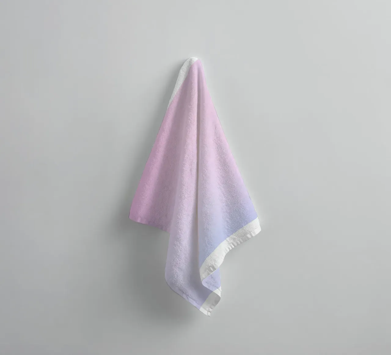 Verträumtes Pastell Rosa & Lavendel Gradient Abstraktes Poster Handtuch von homdeco