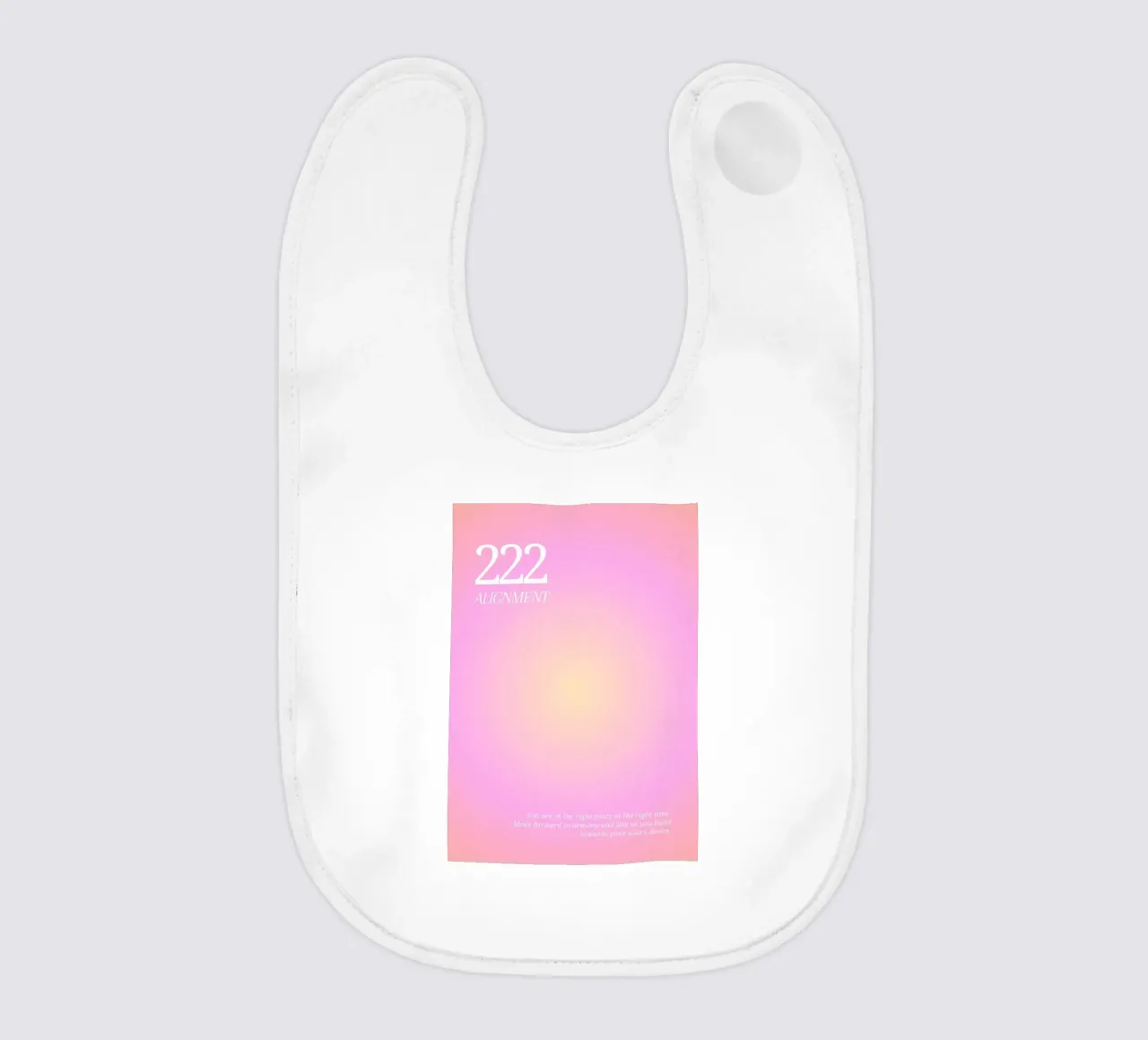 Angelo n. 222 Allineamento Rosa Giallo Aura Gradiente Arte bavaglino da homdeco