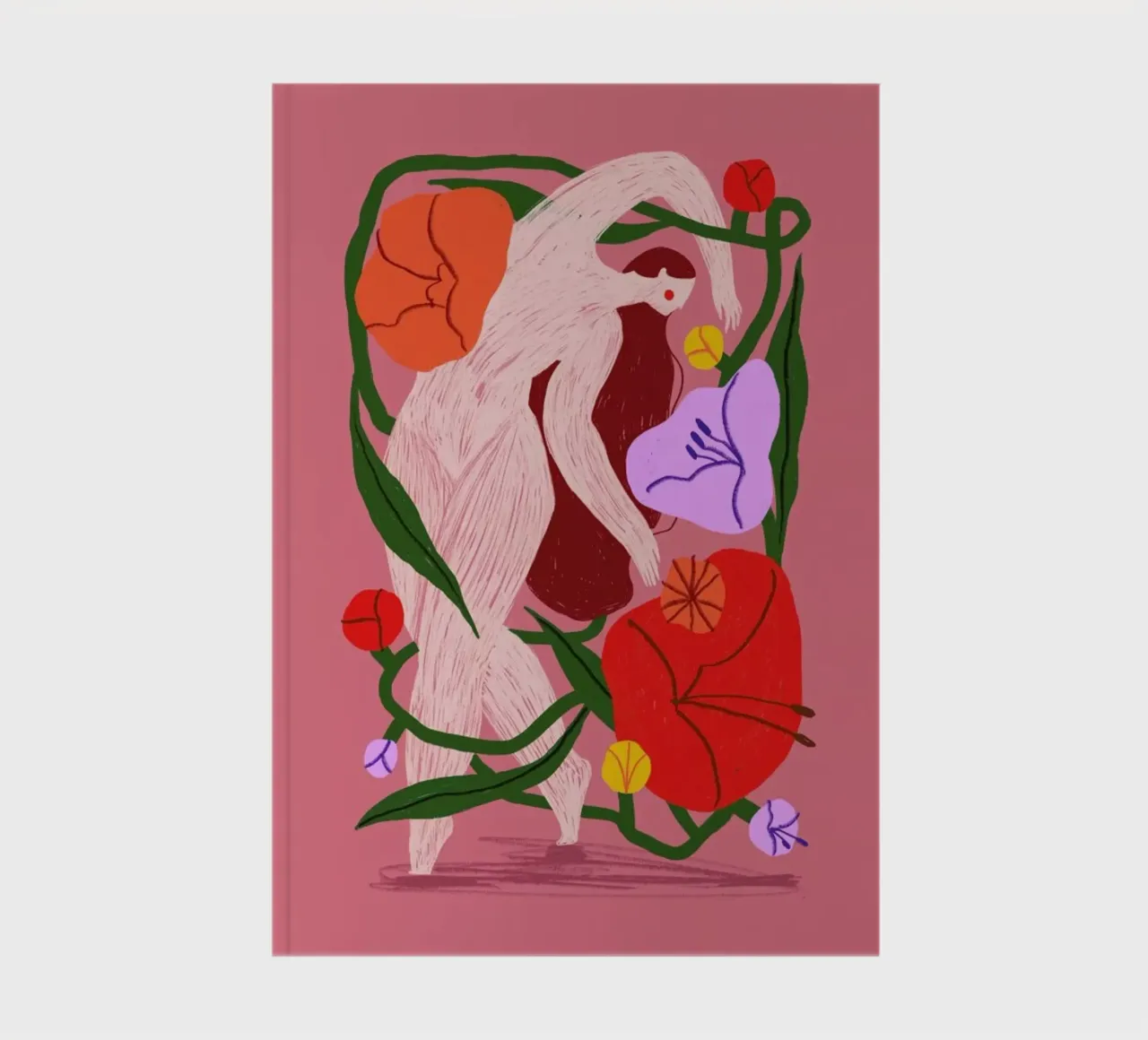Flourishing Female notebook by Pure
