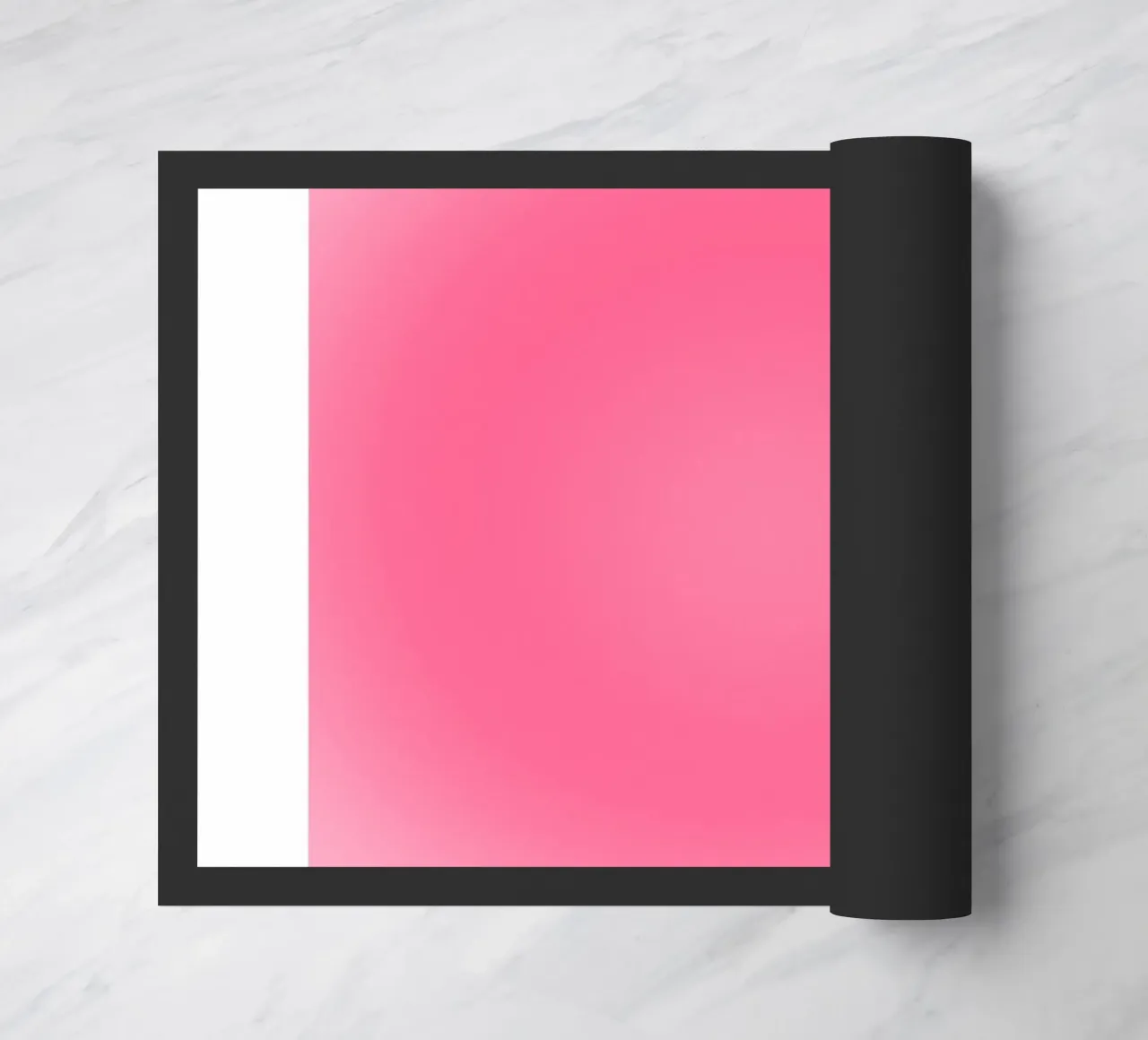 Angelo n. 888 Equilibrio rosa Aura Gradiente Poster Art zerbino da homdeco