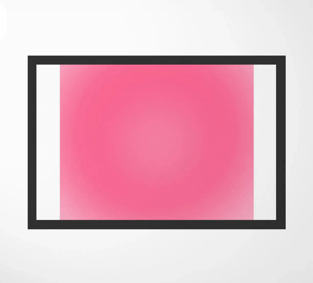 Angelo n. 888 Equilibrio rosa Aura Gradiente Poster Art zerbino da homdeco