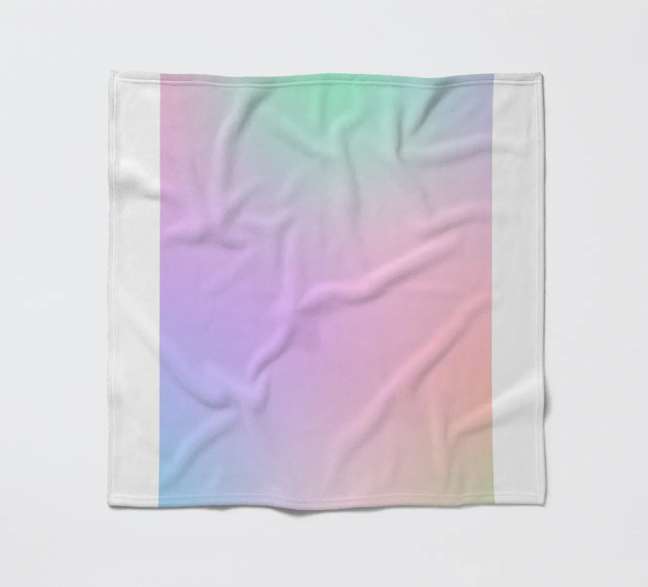 Angel No. 555 Divine Message Pastel Aura Gradient Art fleece blanket by homdeco