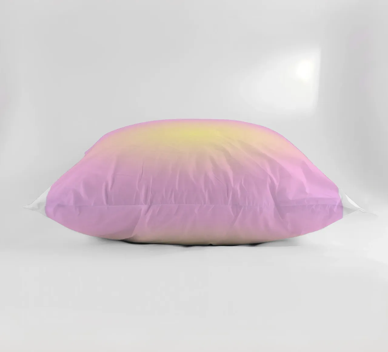 Angelo "Alignment" n. 222 Aura Rosa Giallo Gradiente 2023 cuscino da homdeco