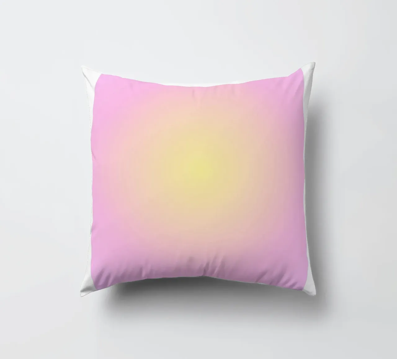Engel "Alignment" Nr. 222 Aura Roze Geel Kleurverloop 2023 kussen van homdeco