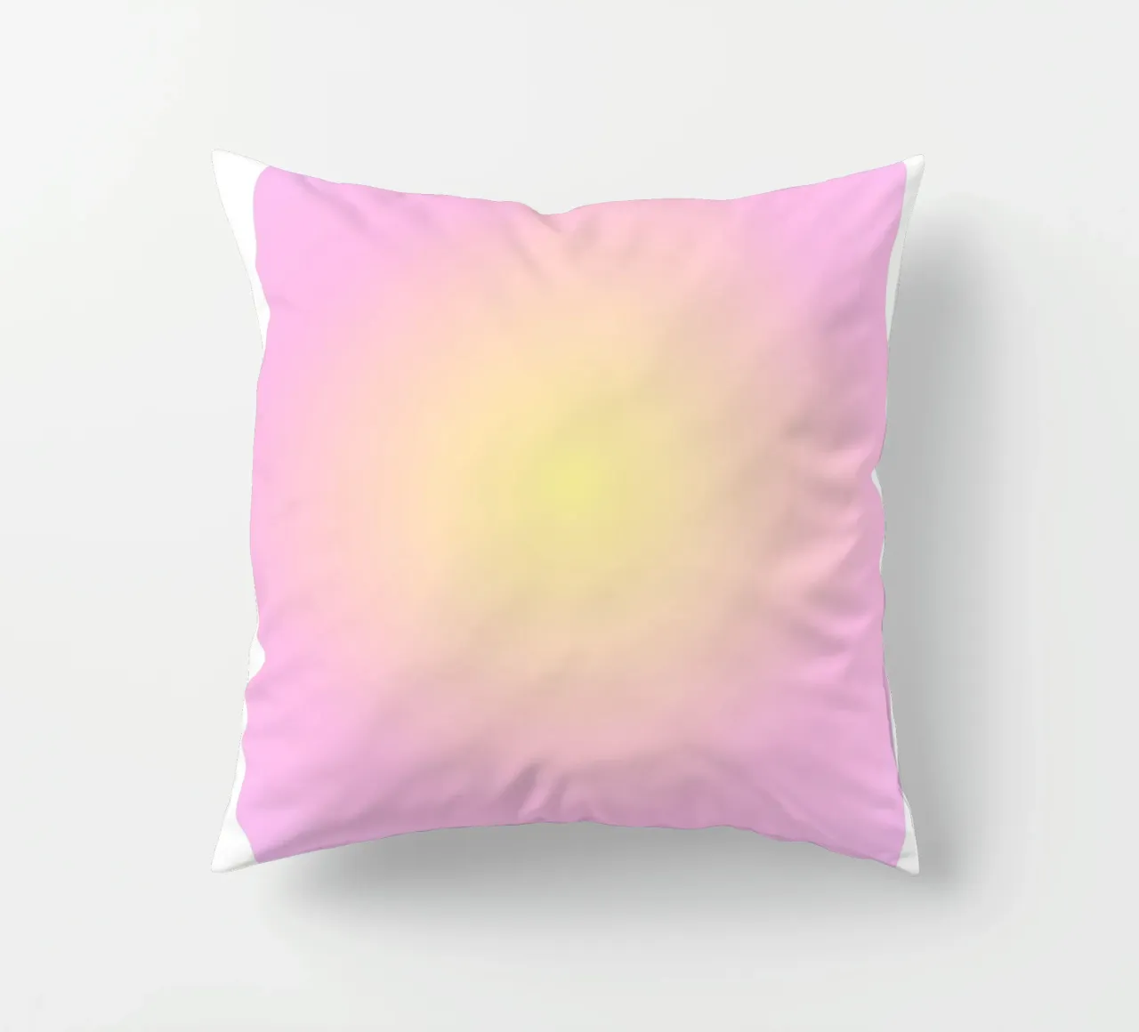 Engel "Alignment" Nr. 222 Aura Roze Geel Kleurverloop 2023 kussen van homdeco