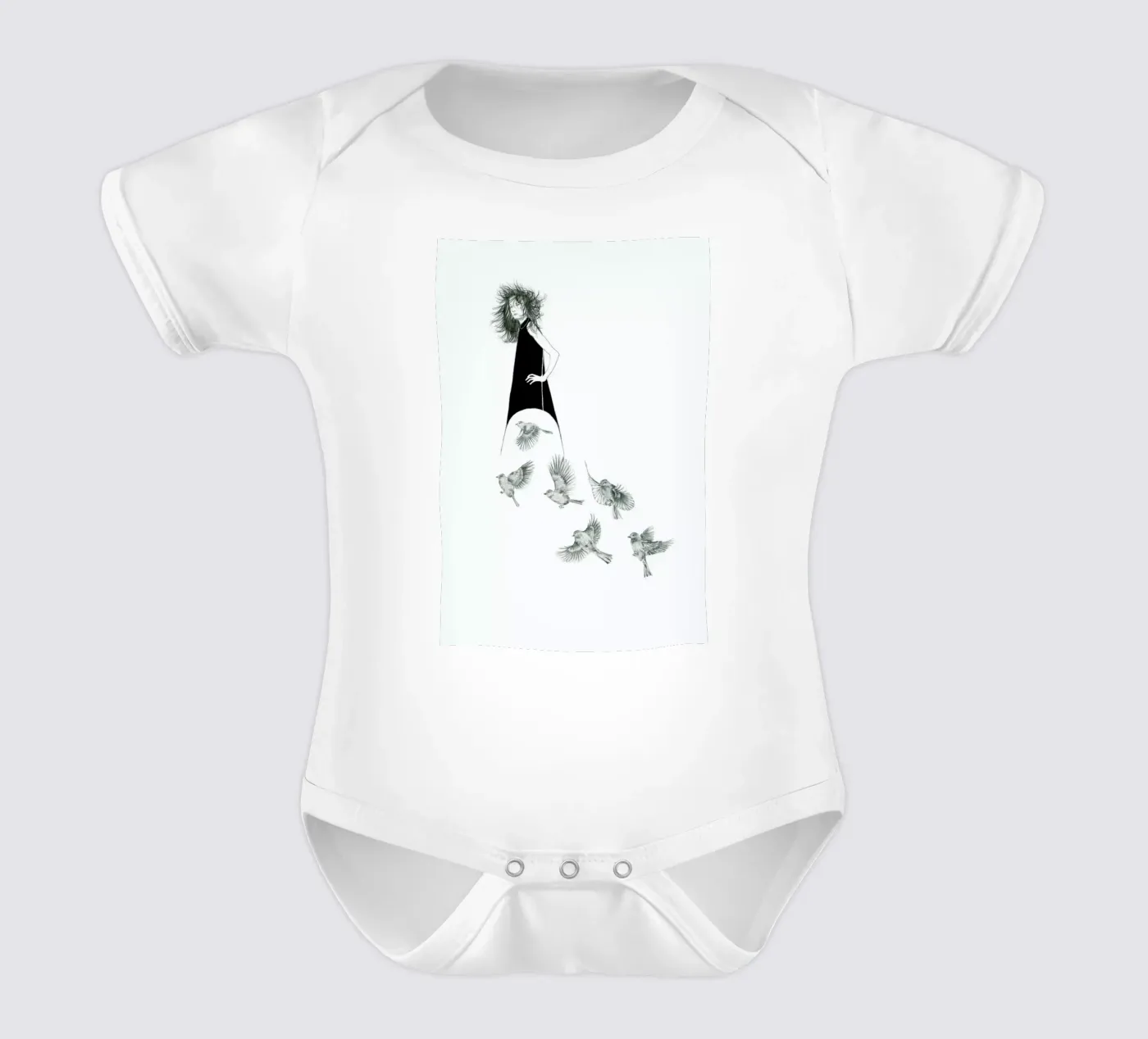 B2 Kurzarm Babybody von youdesignme