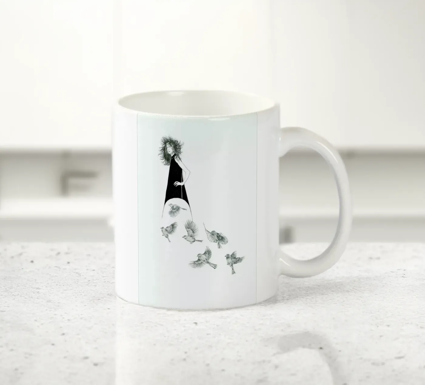 B2 ceramic mug by youdesignme