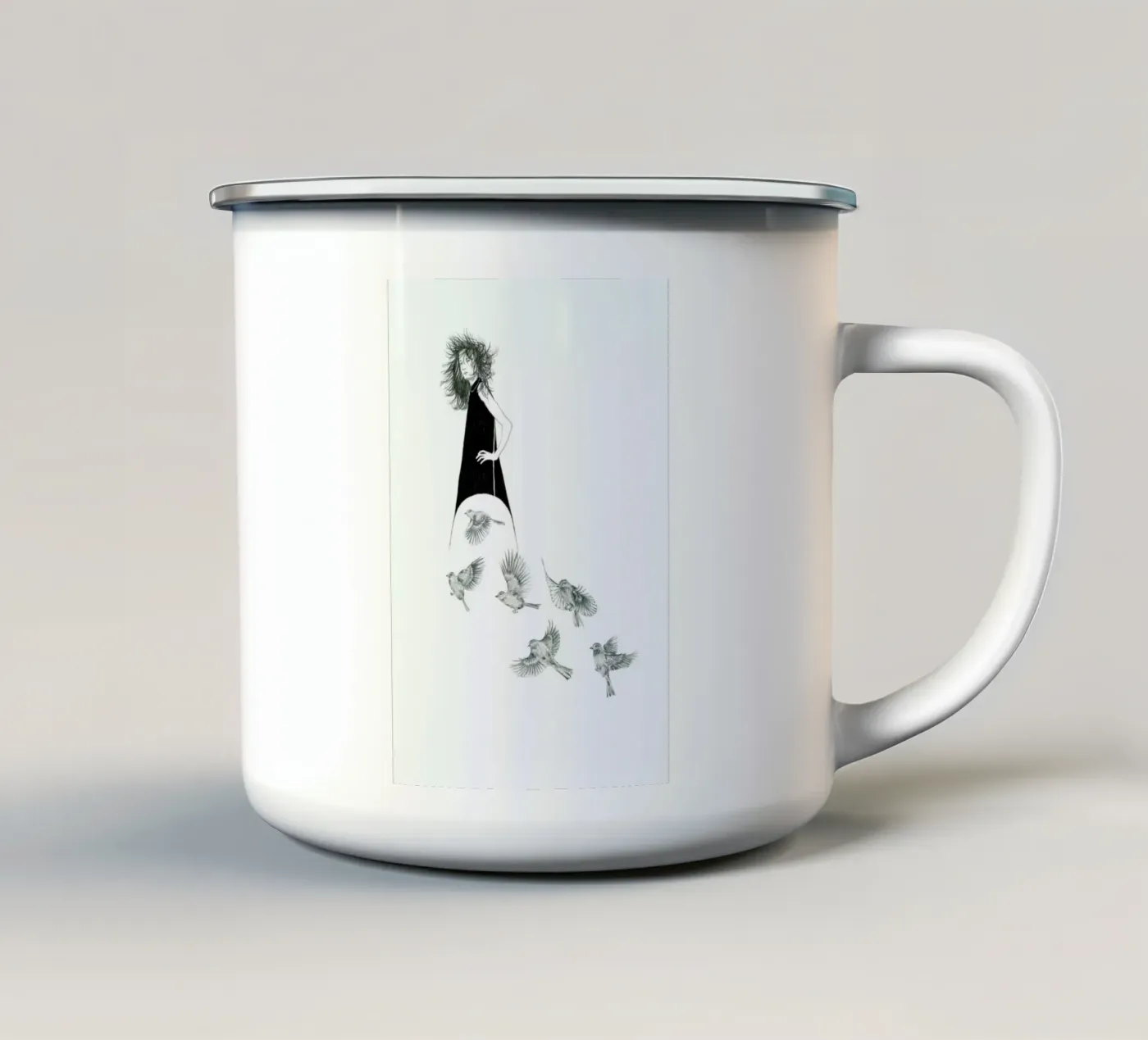 B2 enamel mug by youdesignme