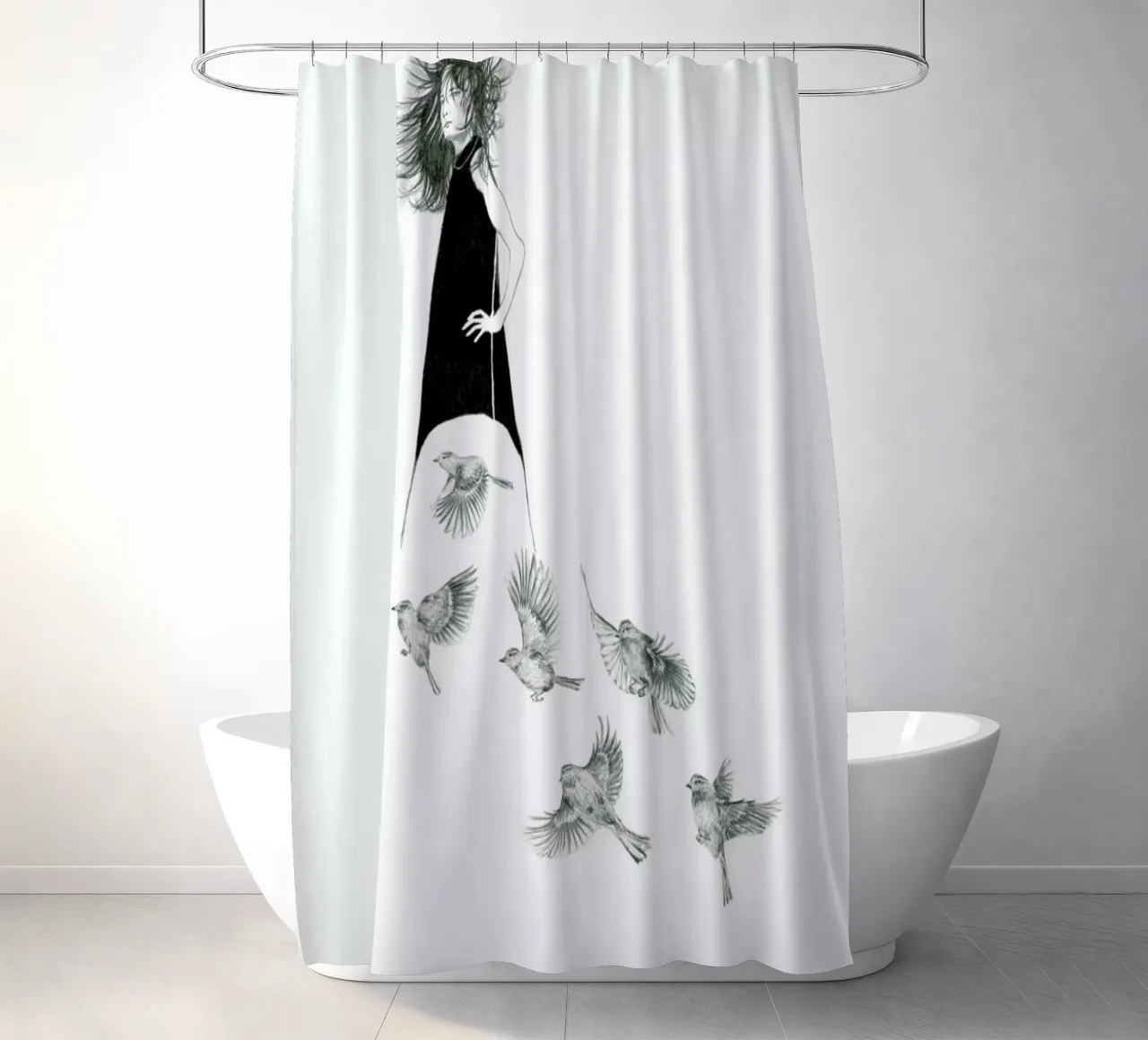 B2 Duschvorhang von youdesignme