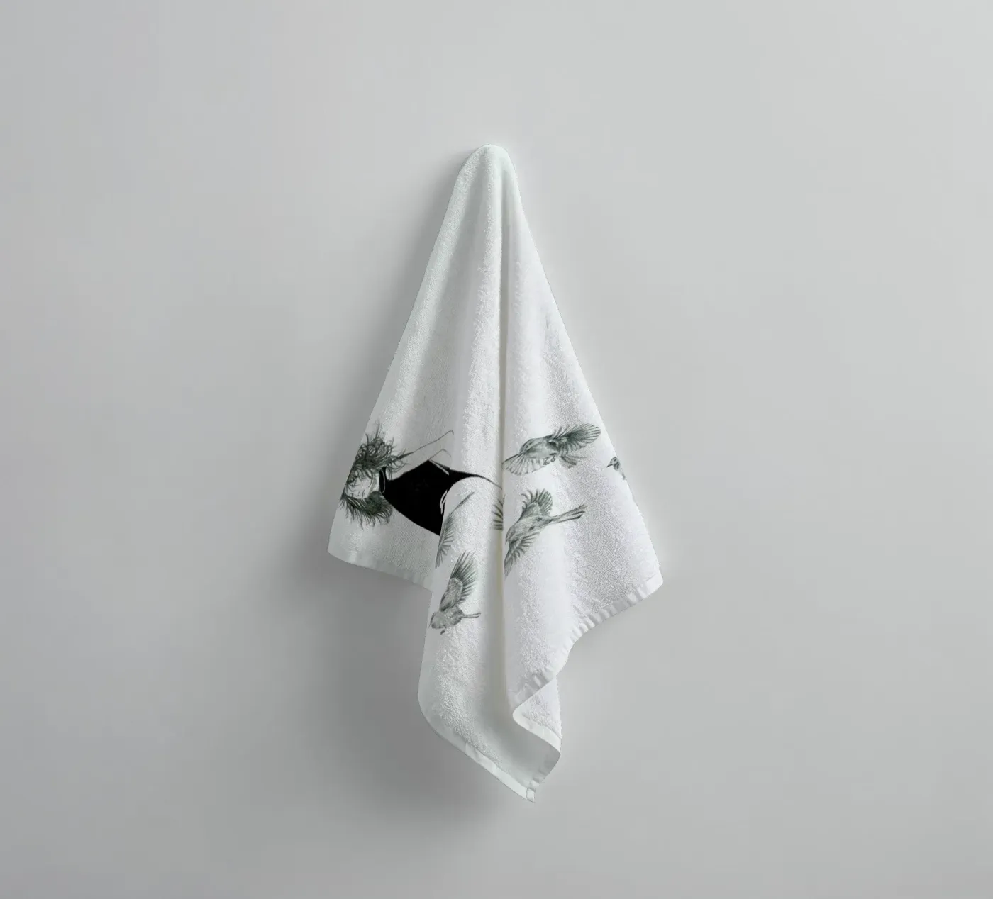 B2 badhanddoek van youdesignme