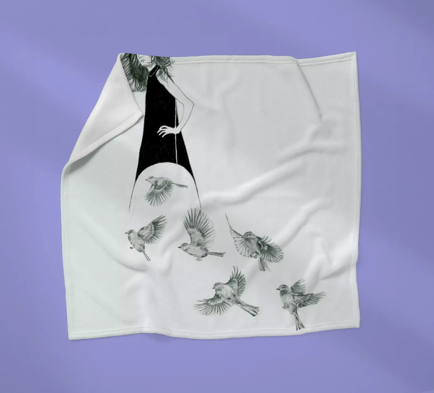 B2 fleece blanket by youdesignme